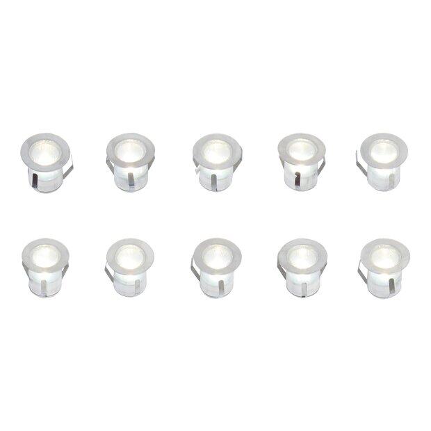 Lot de 10 spots à encastrer extérieur LED, 380 Lm D.3 cm Colorado INSPIRE - 3