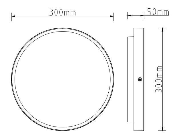 Plafón de exterior e interior INSPIRE Shinrin 1200lm 4000K madera - 5