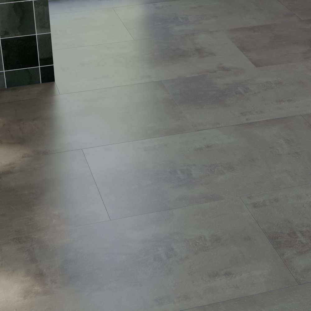 Echantillon Dalle PVC clipsable Forte ARTENS Seren gris foncé - 4