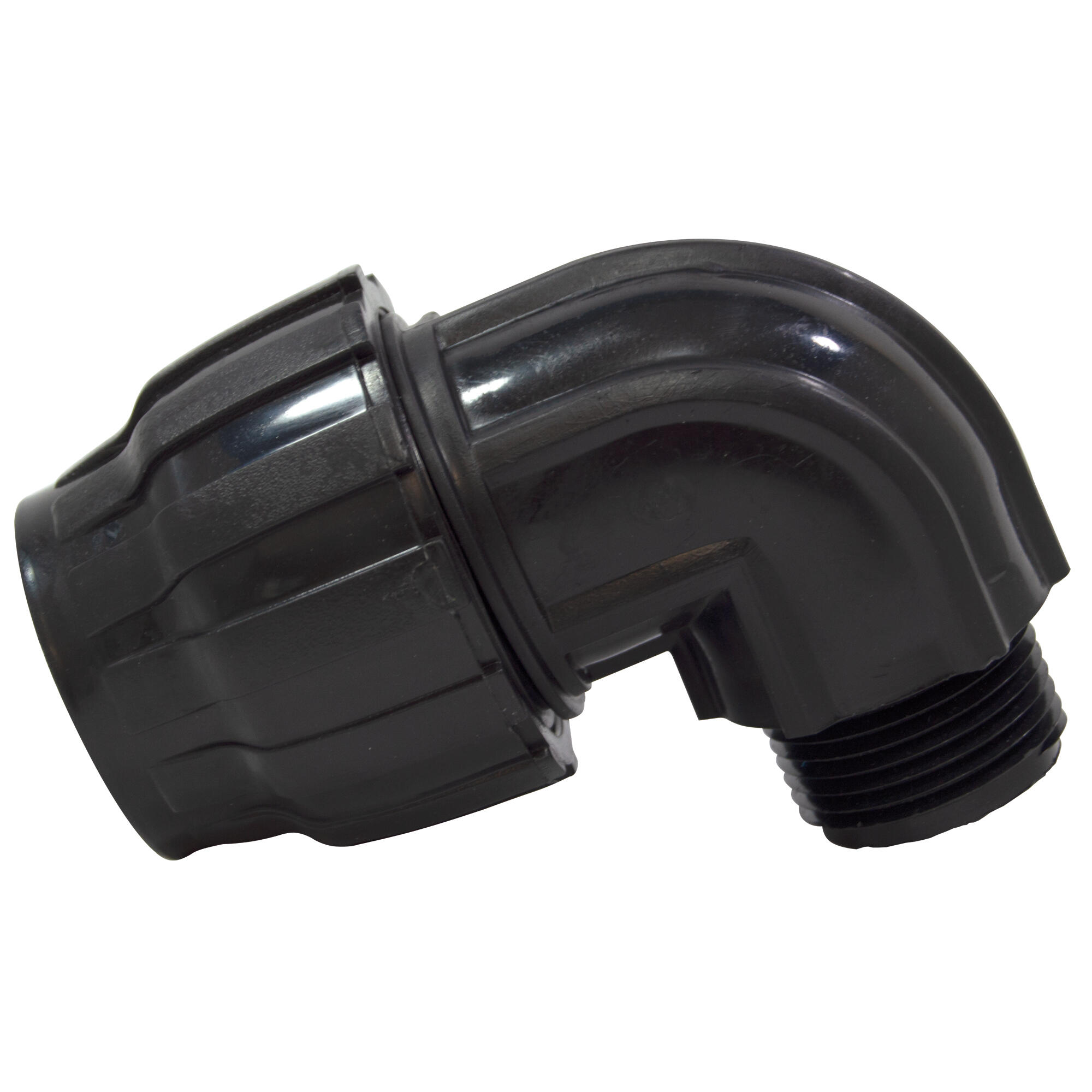 Codo rosca macho de polipropileno 32 mm x 1
