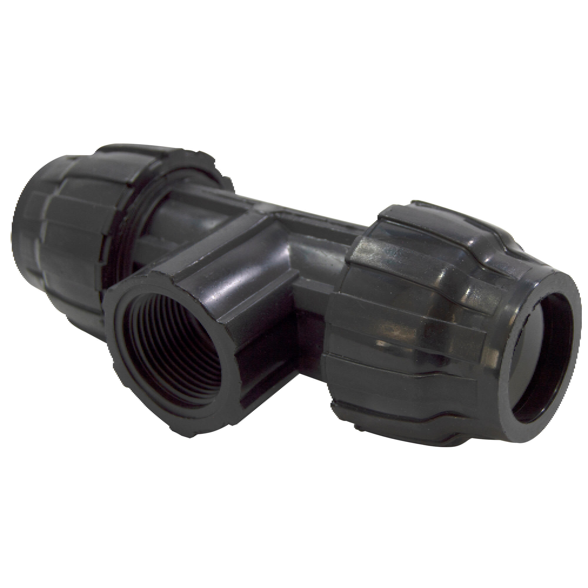 Te rosca hembra de polipropileno 20 mm x 1/2