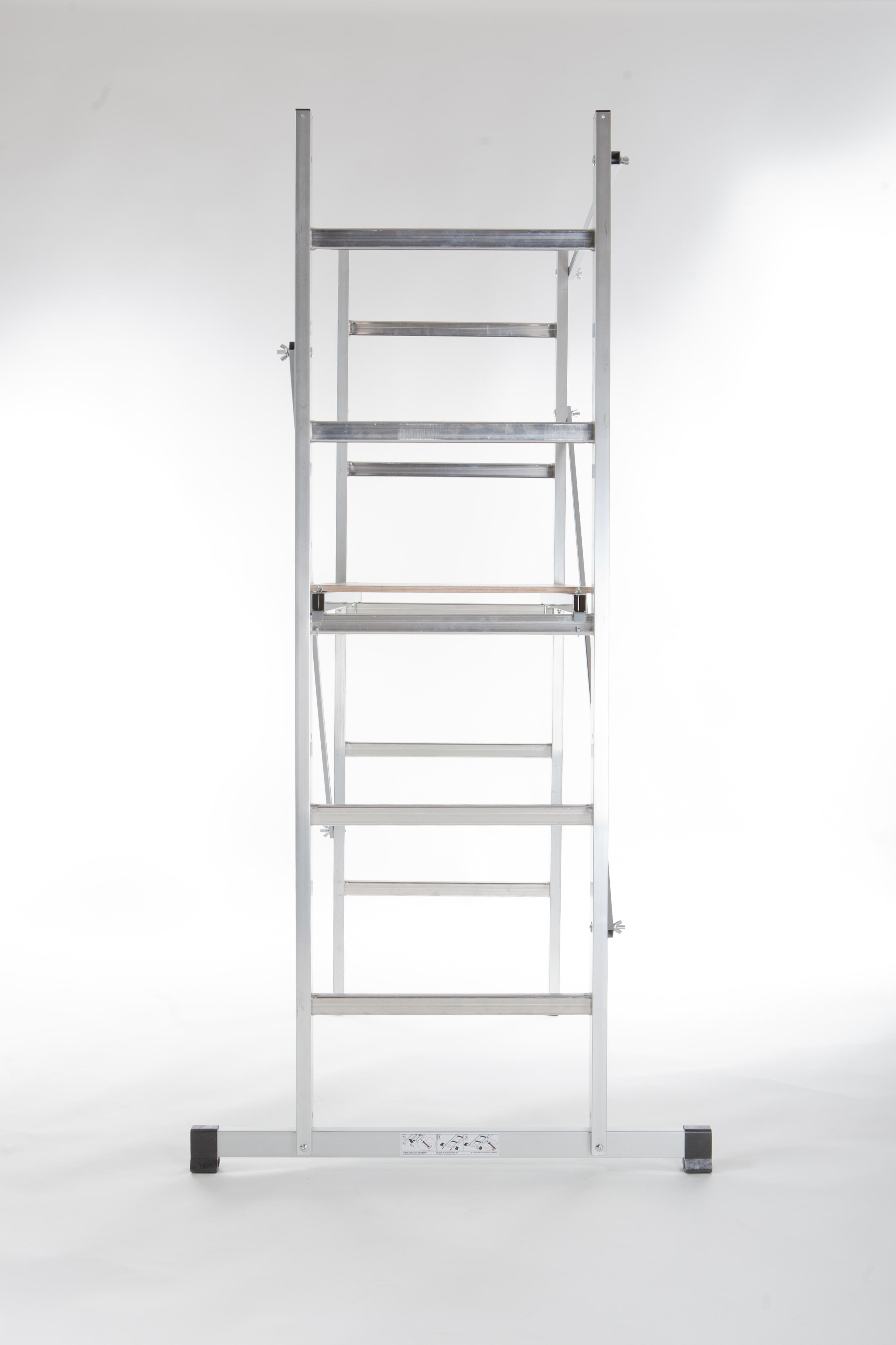 Echafaudage aluminium Hobbystep h3 hauteur de travail 3 m - 16