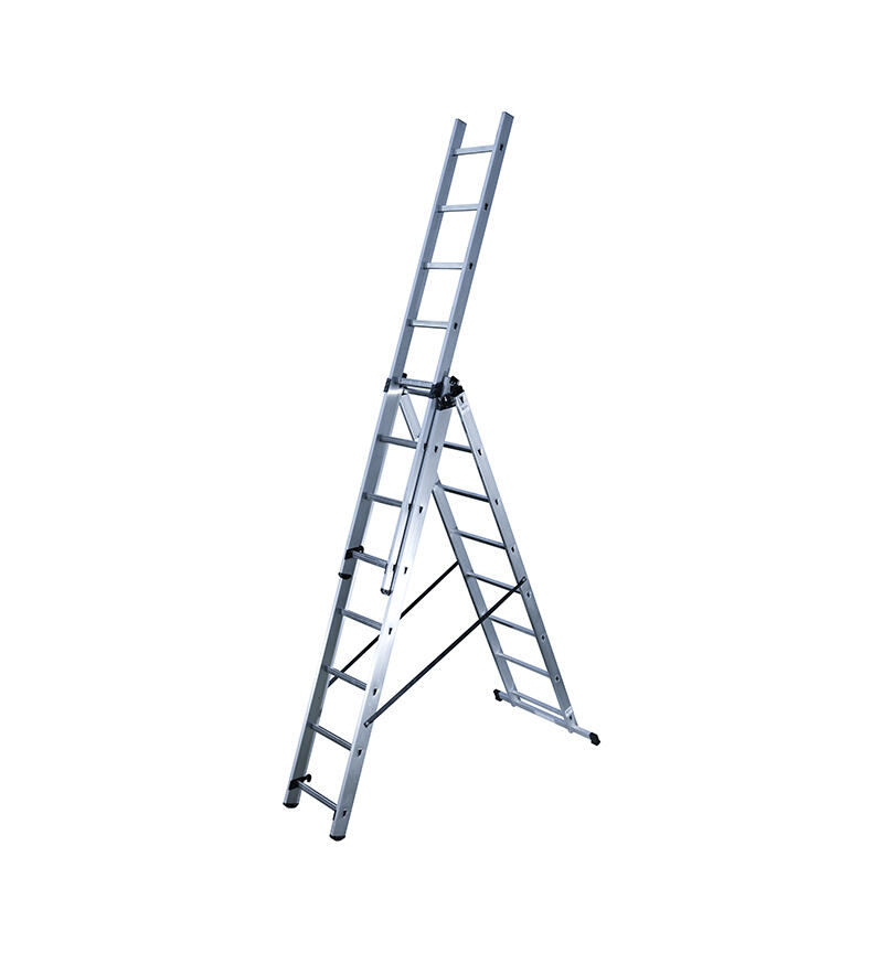 Echelle transformable aluminium HAILO 24 marches - 9