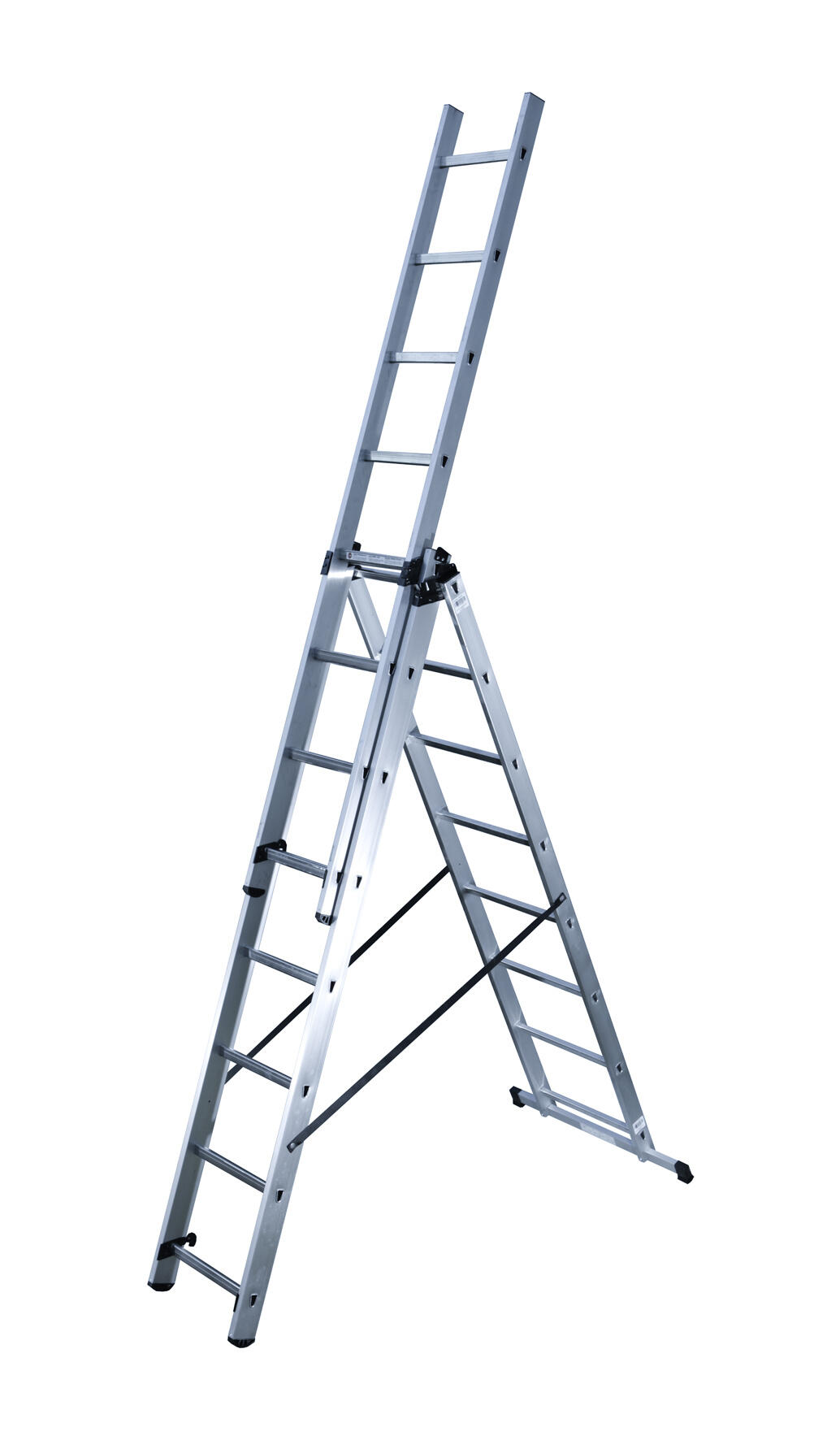 Echelle transformable aluminium HAILO 24 marches - 8