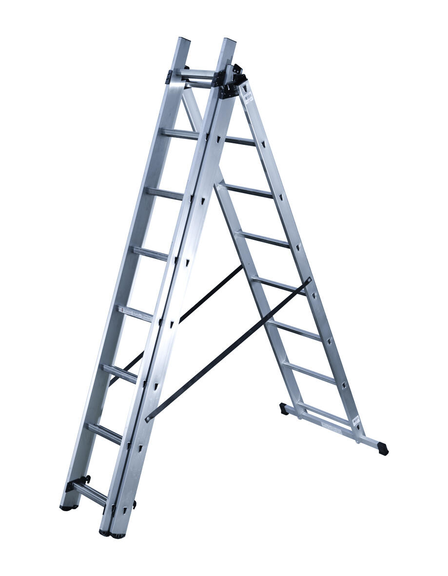 Echelle transformable aluminium HAILO 24 marches - 6