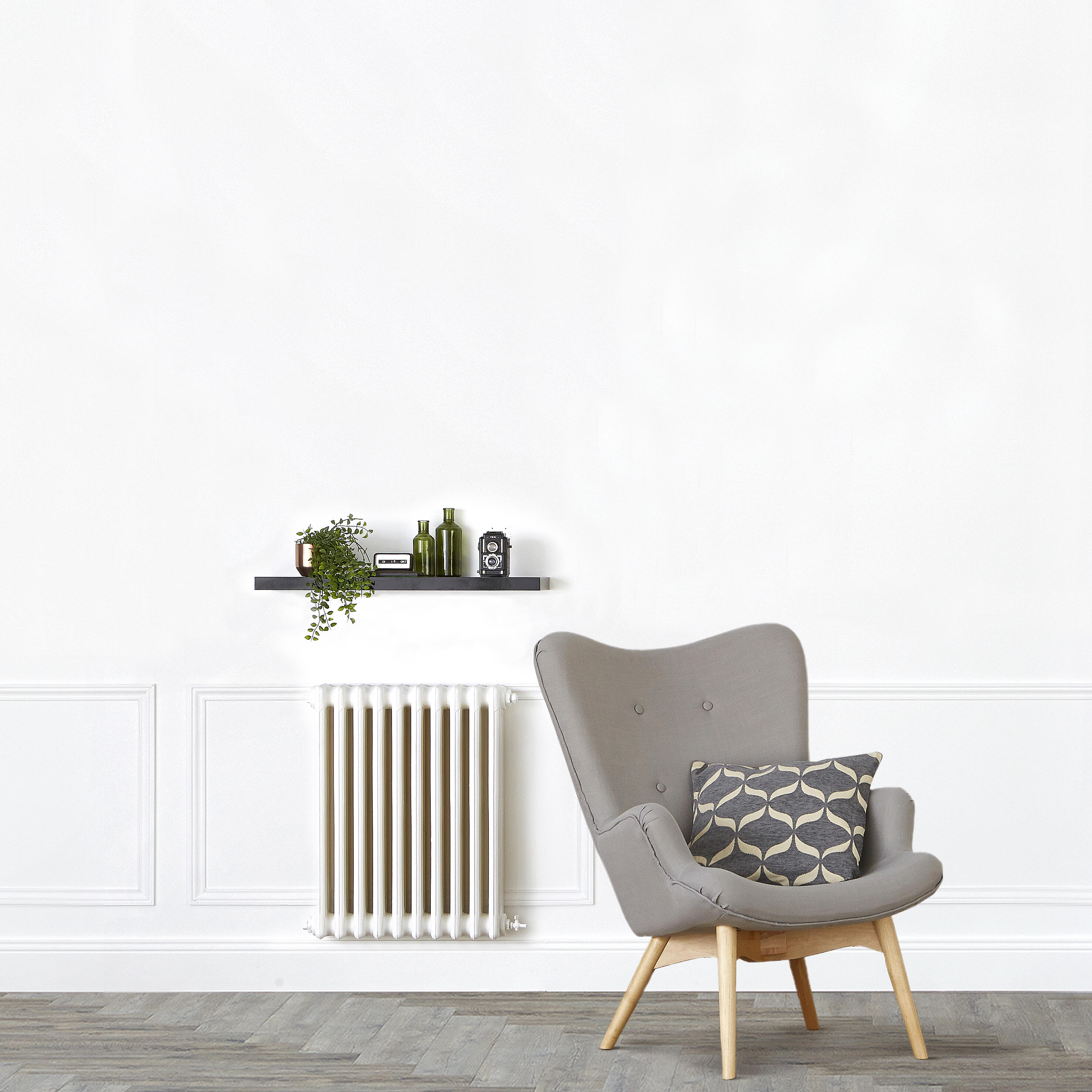 Peinture mur, boiserie, radiateur blanc mat RIPOLIN , 2.5L - 3