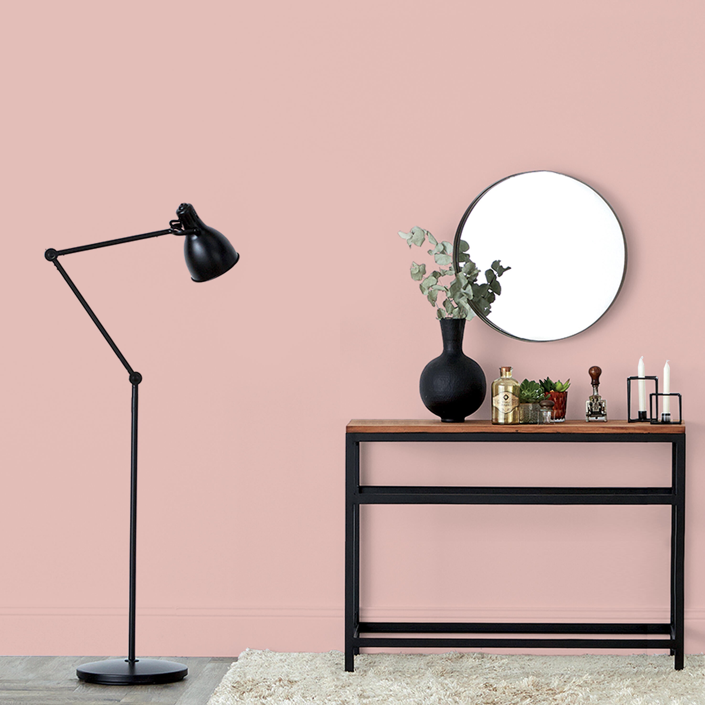 Peinture mur, boiserie, radiateur rose jabadao satin RIPOLIN , 2.5L - 3