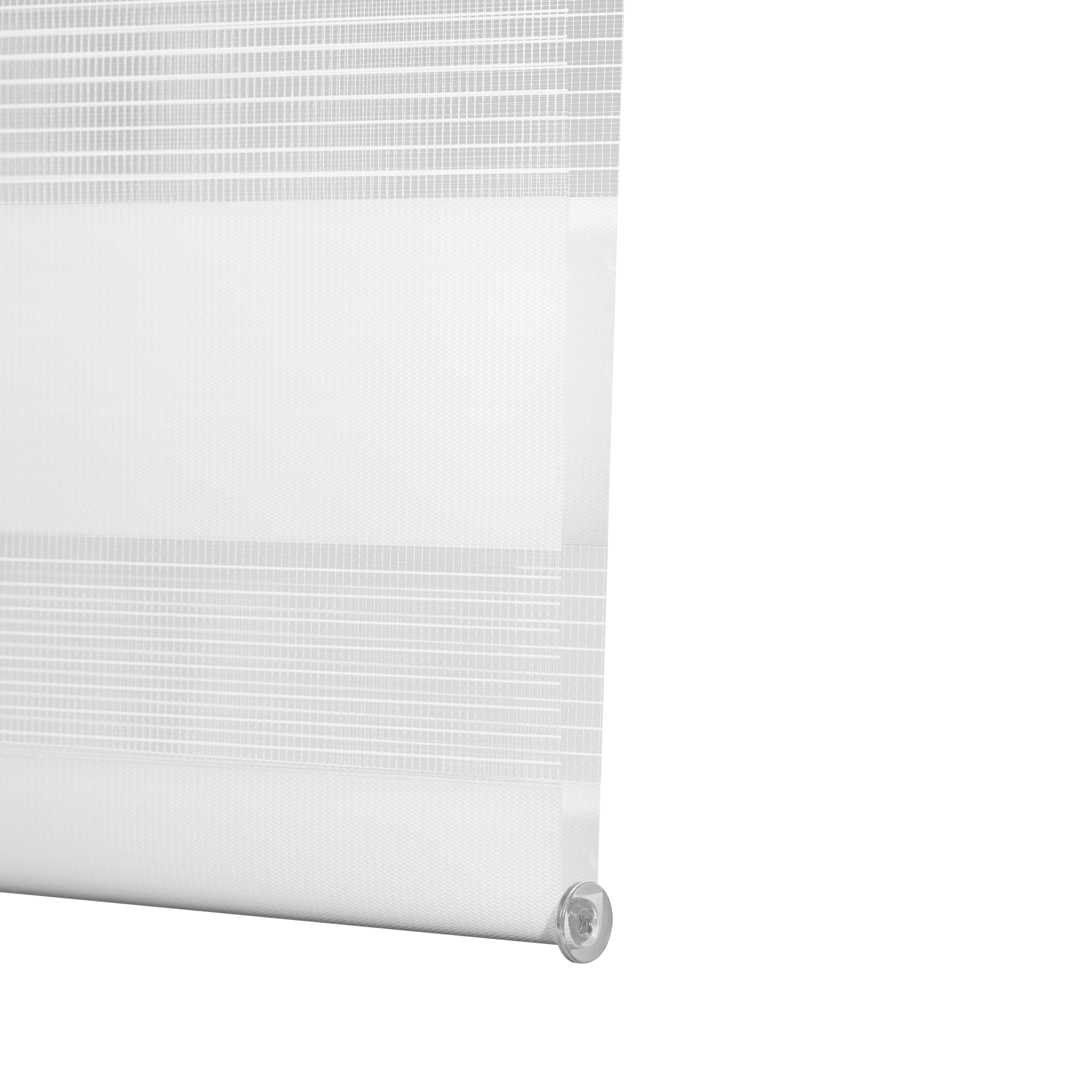 Store enrouleur jour/nuit Bamba blanc, l.60 x H.190 cm - 9