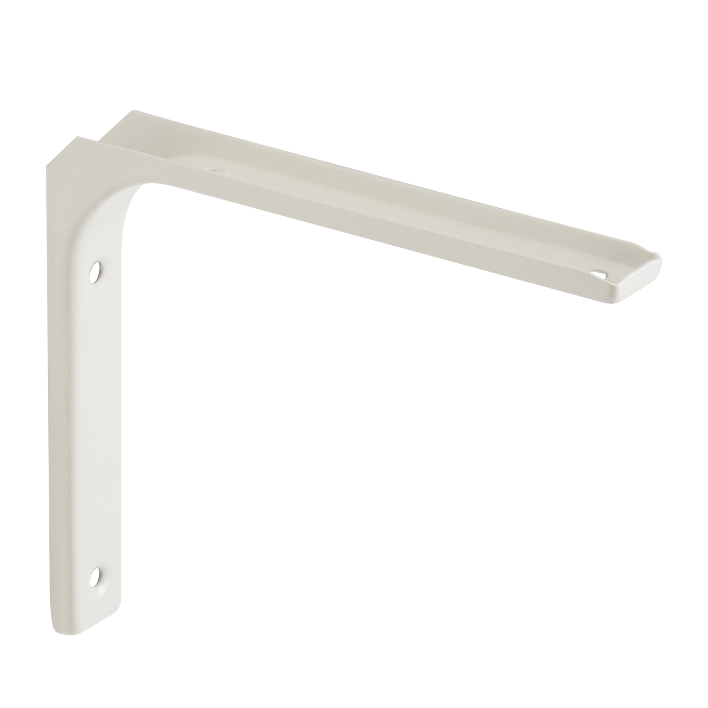 Escuadra fija modern blanco epoxi alt. 12,5 x an. 15 cm