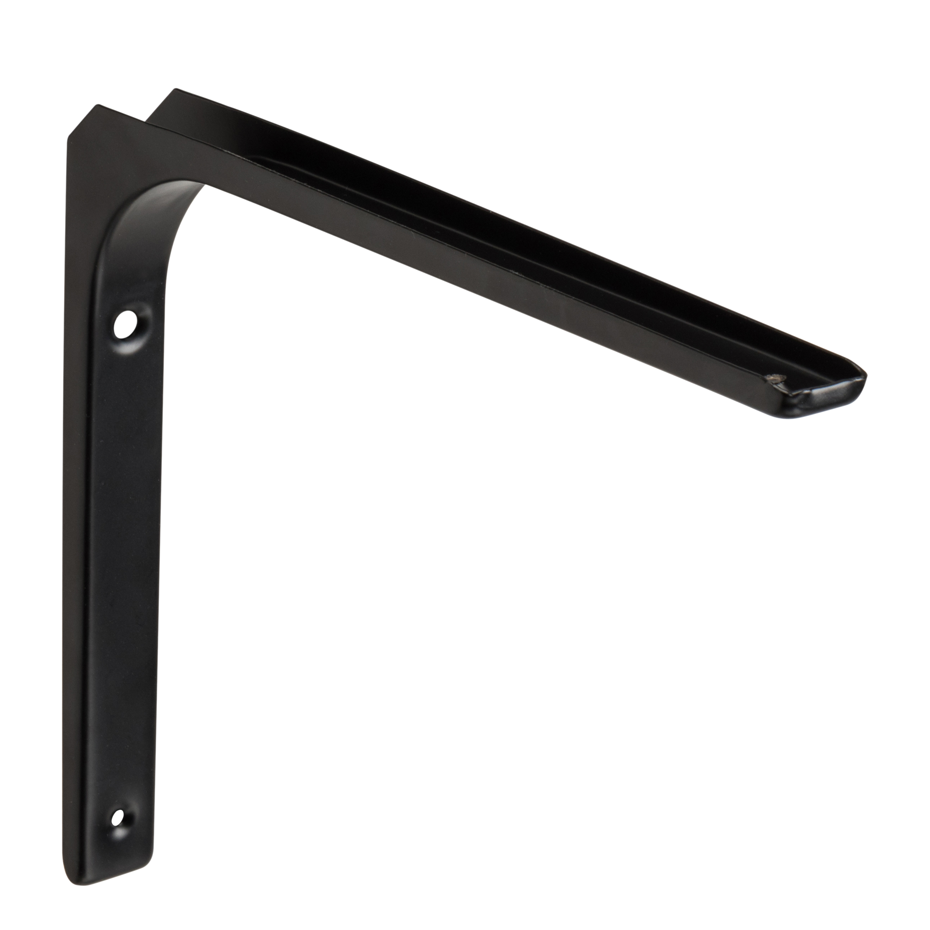 Escuadra fija modern negro epoxi alt. 25 x an 30 cm