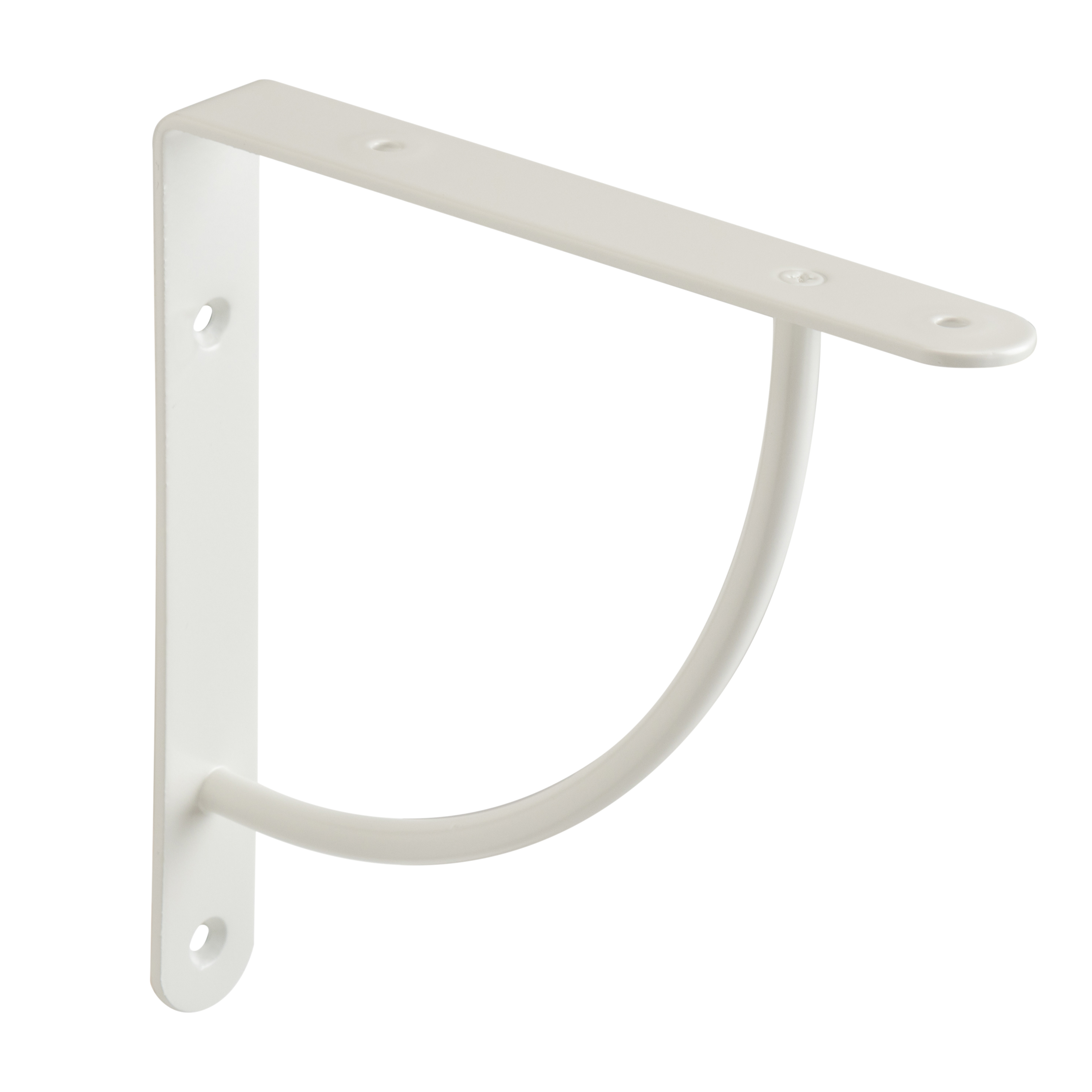Escuadra decorativa bi bop blanco epoxi alt. 18 x an. 18 cm