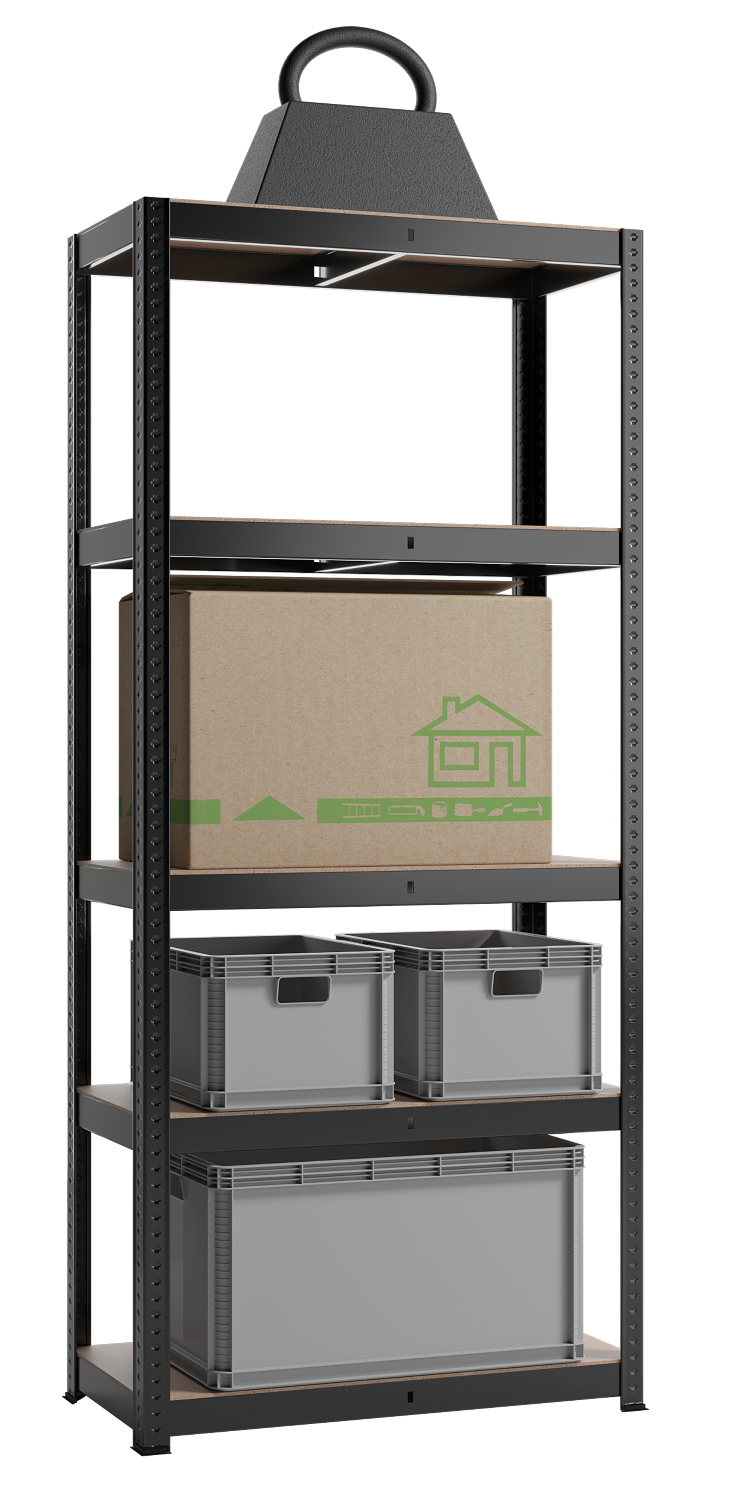 Pudło przeprowadzkowe 81 l 58 x 35 x 40 cm - 9
