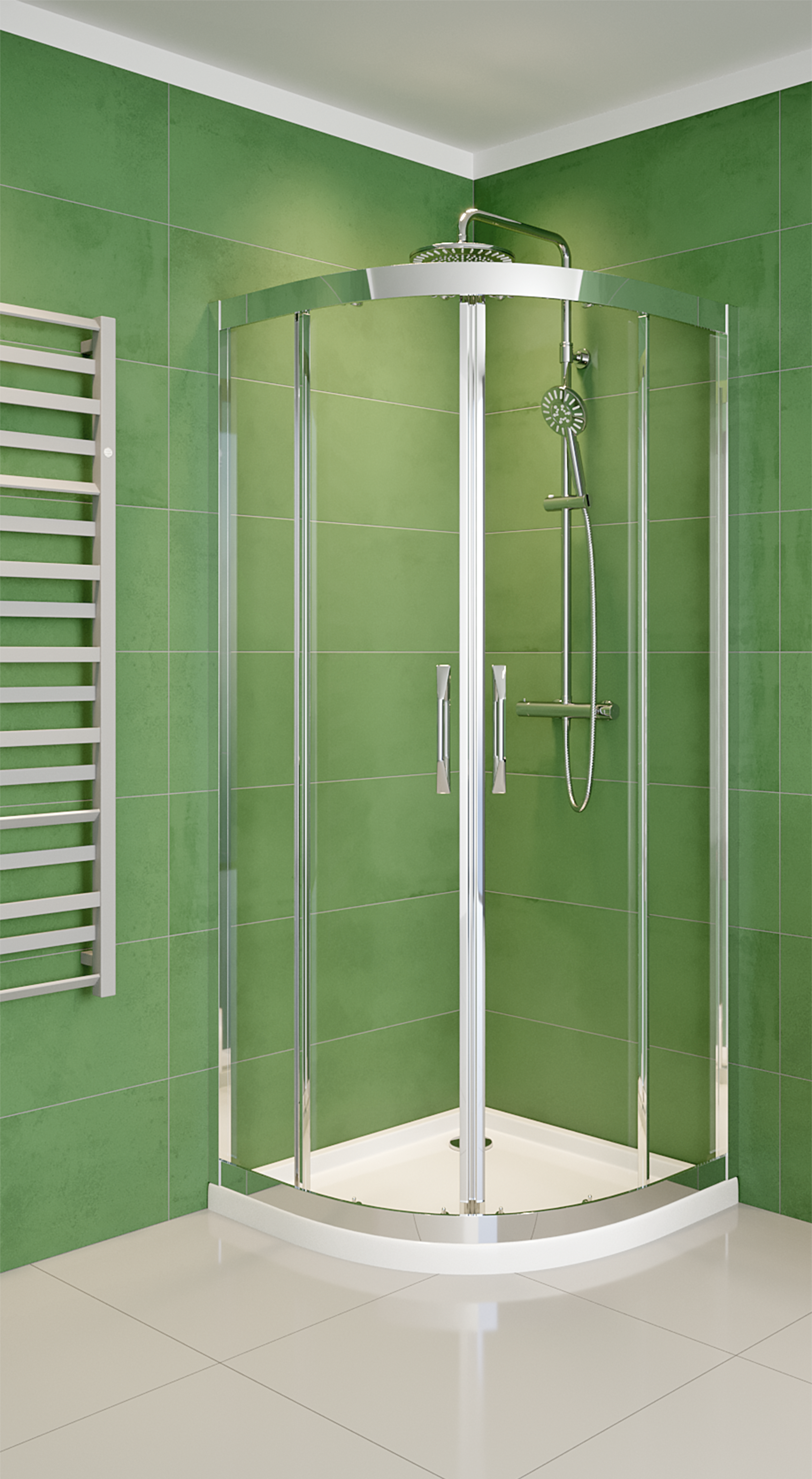 Kabina prysznicowa 80 x 80 cm X1 Flex Huppe - 2