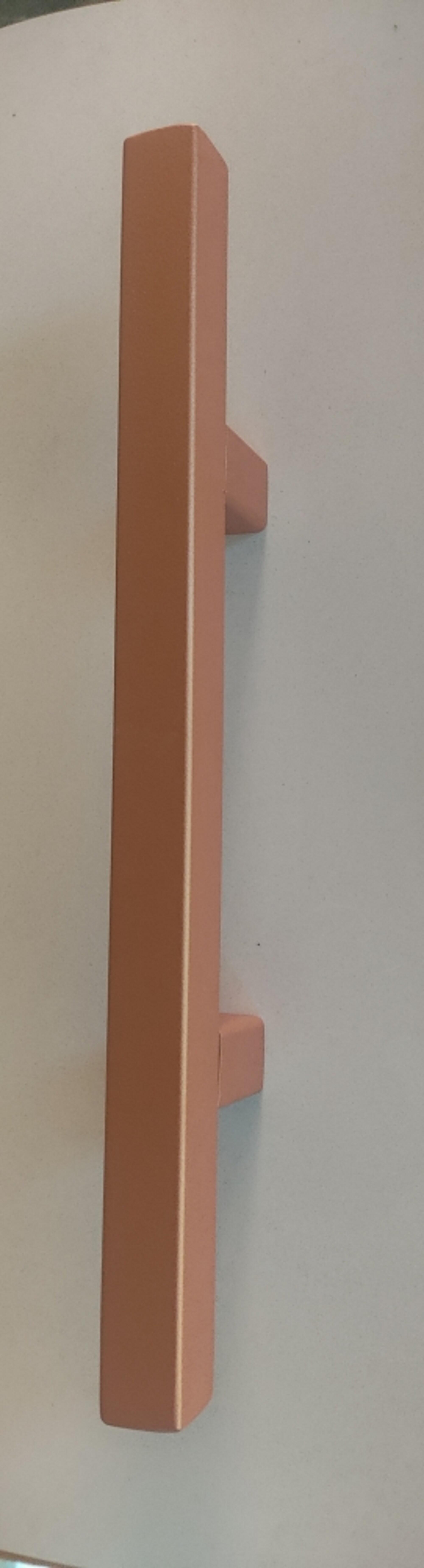 Tirador mueble amarillo / dorado distancia entre eje 250 mm