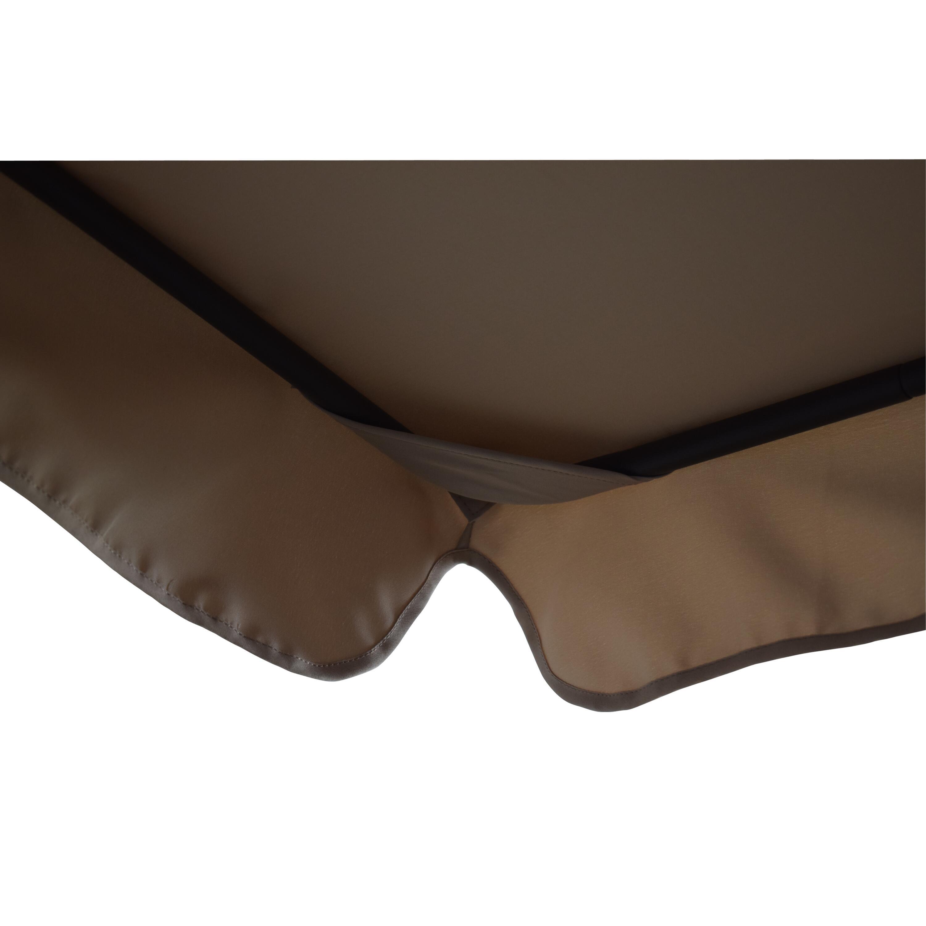 Cadeira baloiço de metal 230X120CM CASTANHO - 26