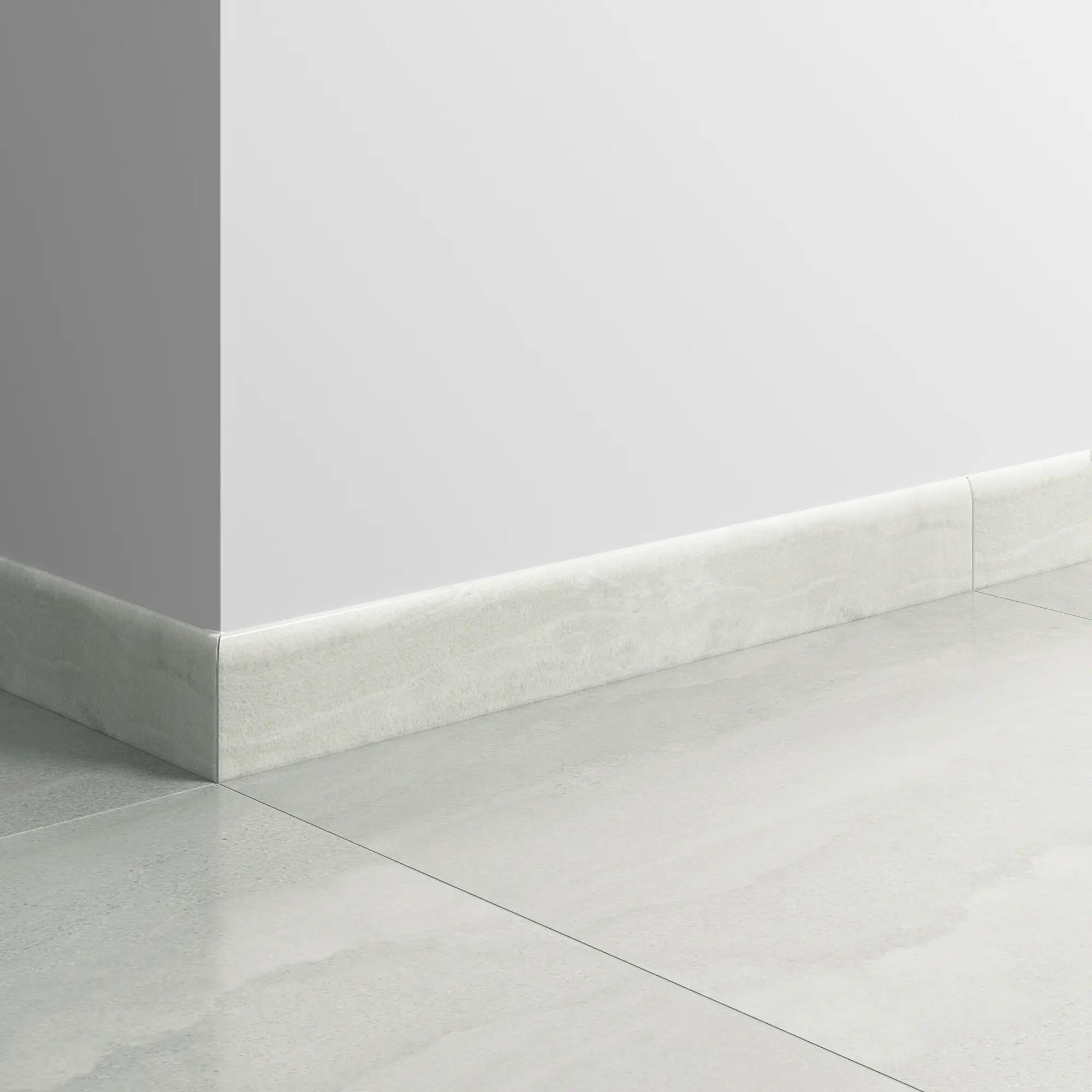Lot de 2 plinthes Marbre onyx blanc n°87, Ht.  x L. 60 cm, Ep.8 mm - 2
