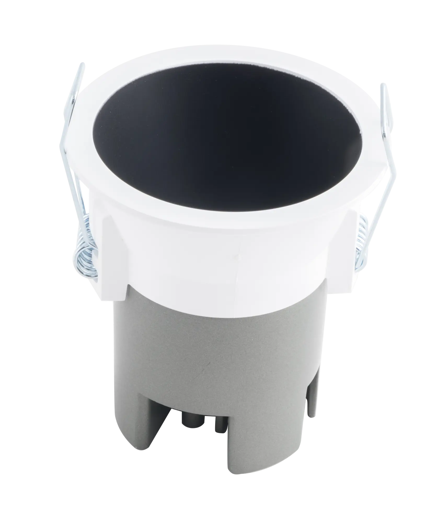 Foco empotrable led redondo negro/blanco 810lm blanco frío ip20 8.3cm