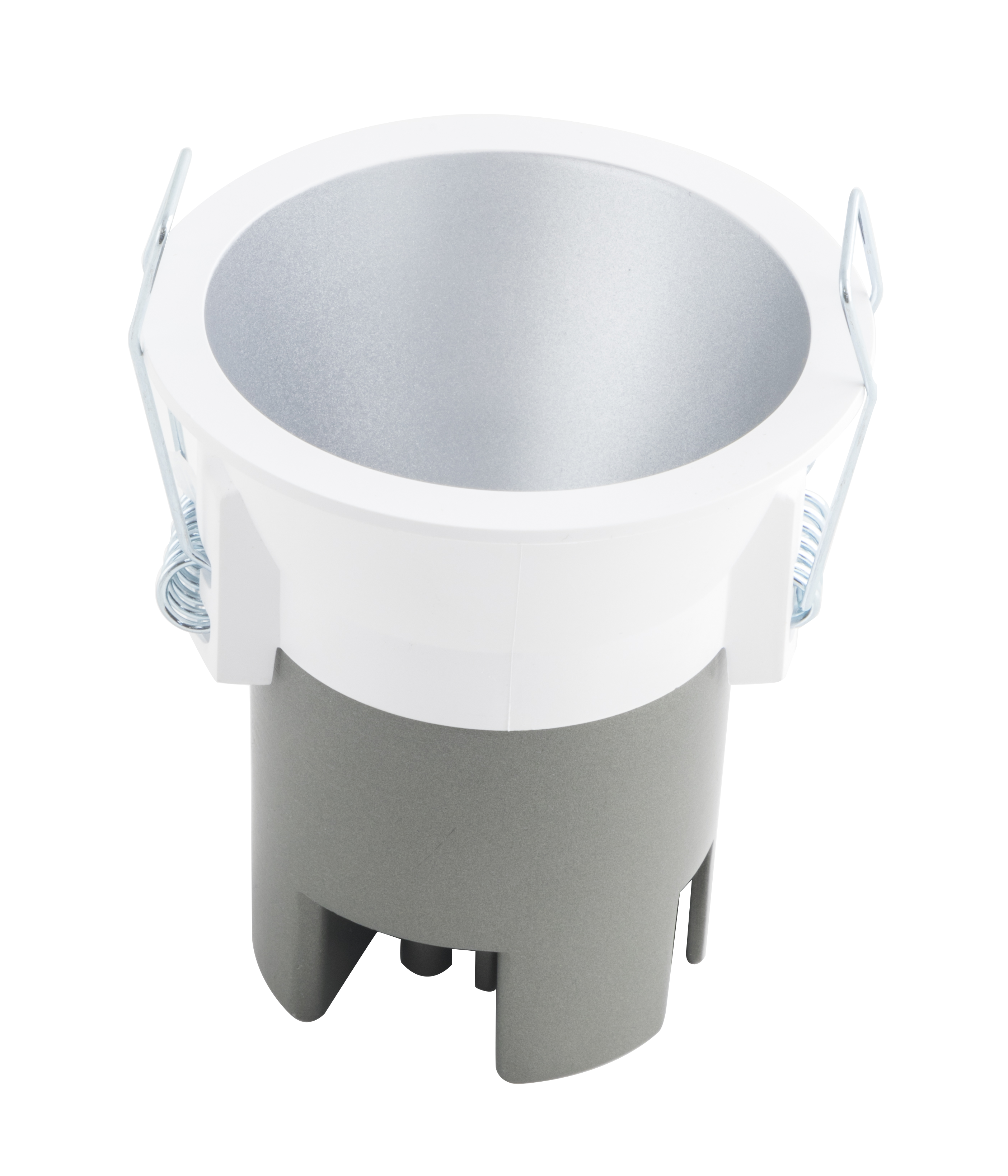 Foco empotrable led redondo plata/blanco 810lm blanco frío ip20 8.3cm