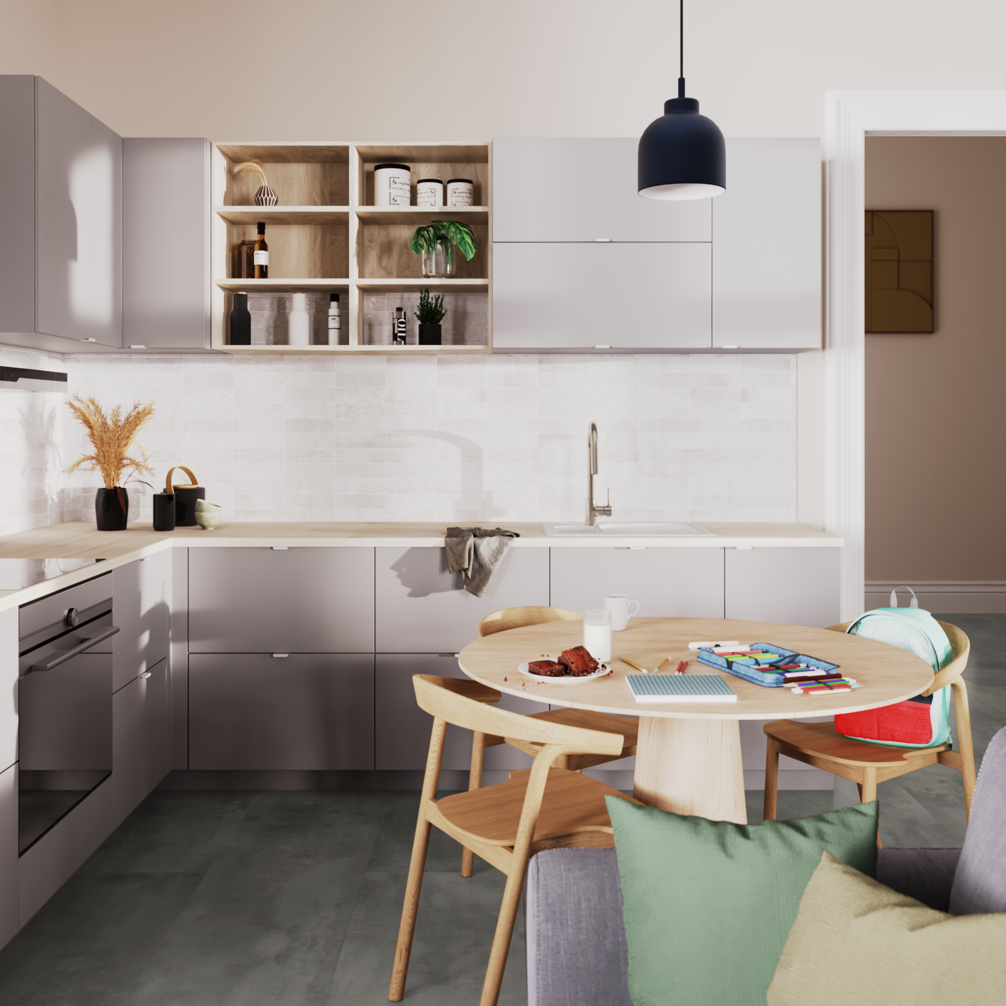 Pavimento vinílico SPC click flutuante Seren superior Artens 4,5 mm BL000 - 2