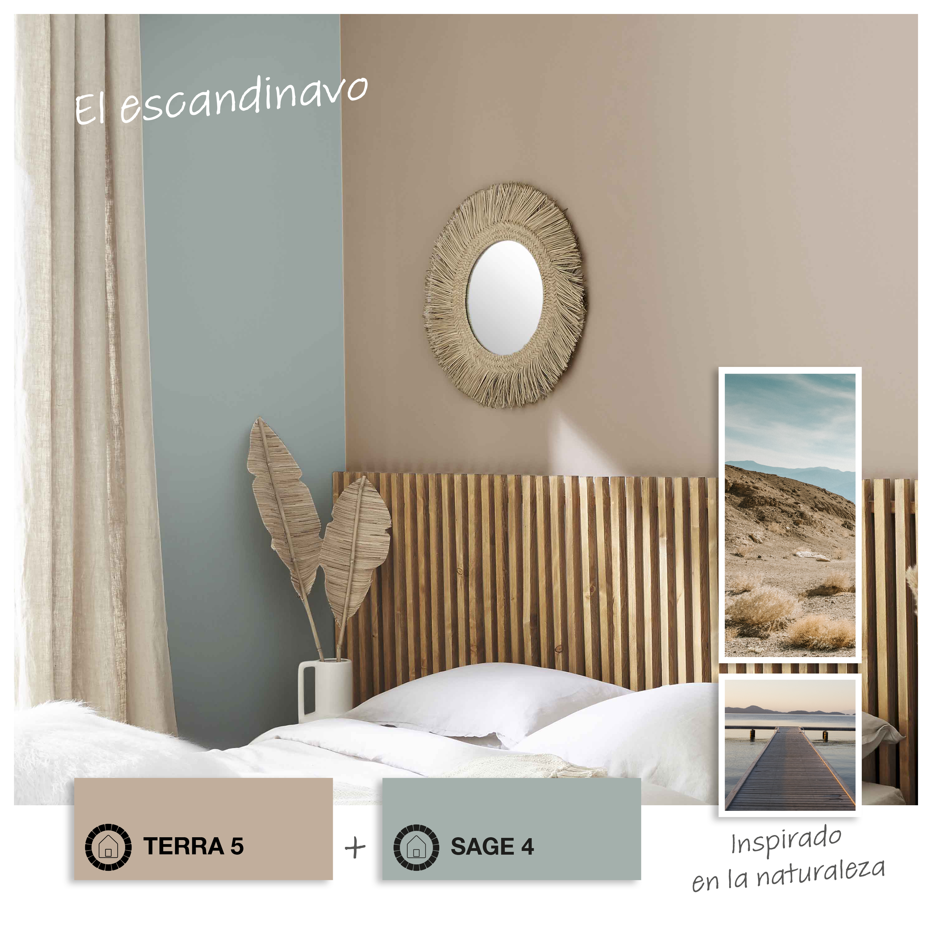 Pintura de interior Biobase LUXENS color sage 4 mate 2.5L para paredes y techos - 6