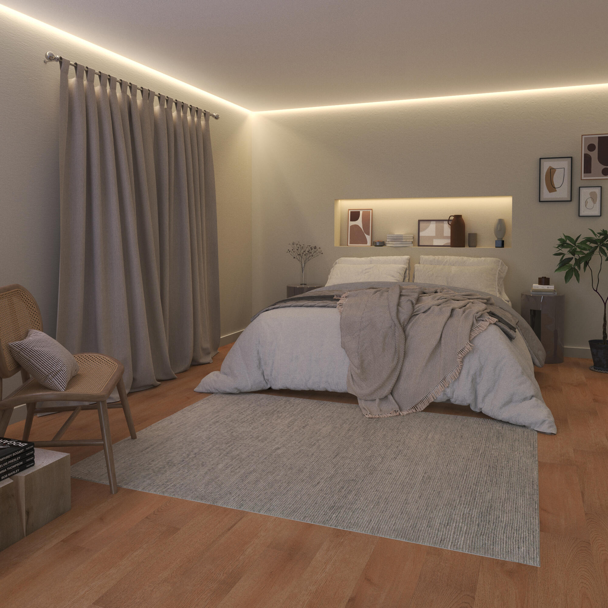 Kit ruban LED L.10m, blanc neutre 4000 Kelvins, 620 Lumens/m, Cutflexi INSPIRE - 4