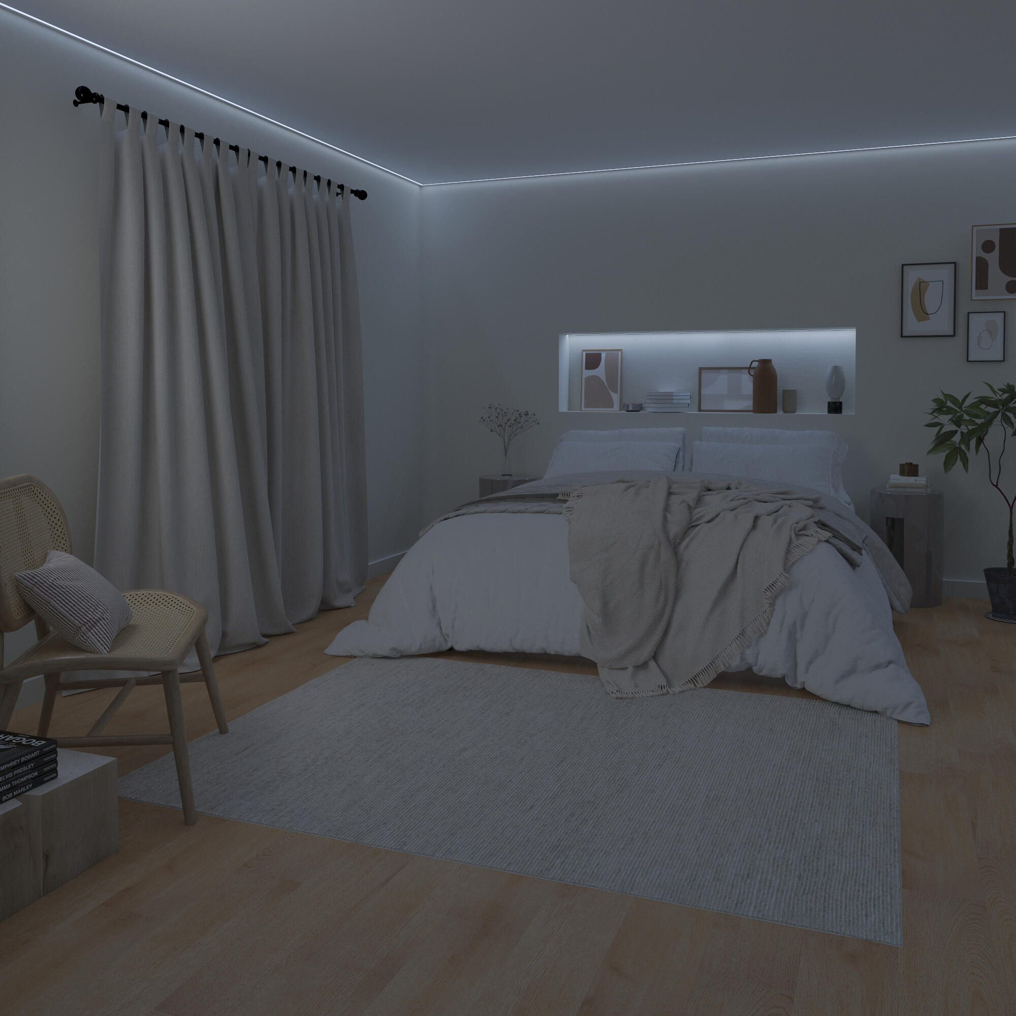 Striscia LED 5MT Subacquea Tubo Silicone IP68 Bianco Freddo 6500K Con Alimentatore 12v 2ah - Foto 12