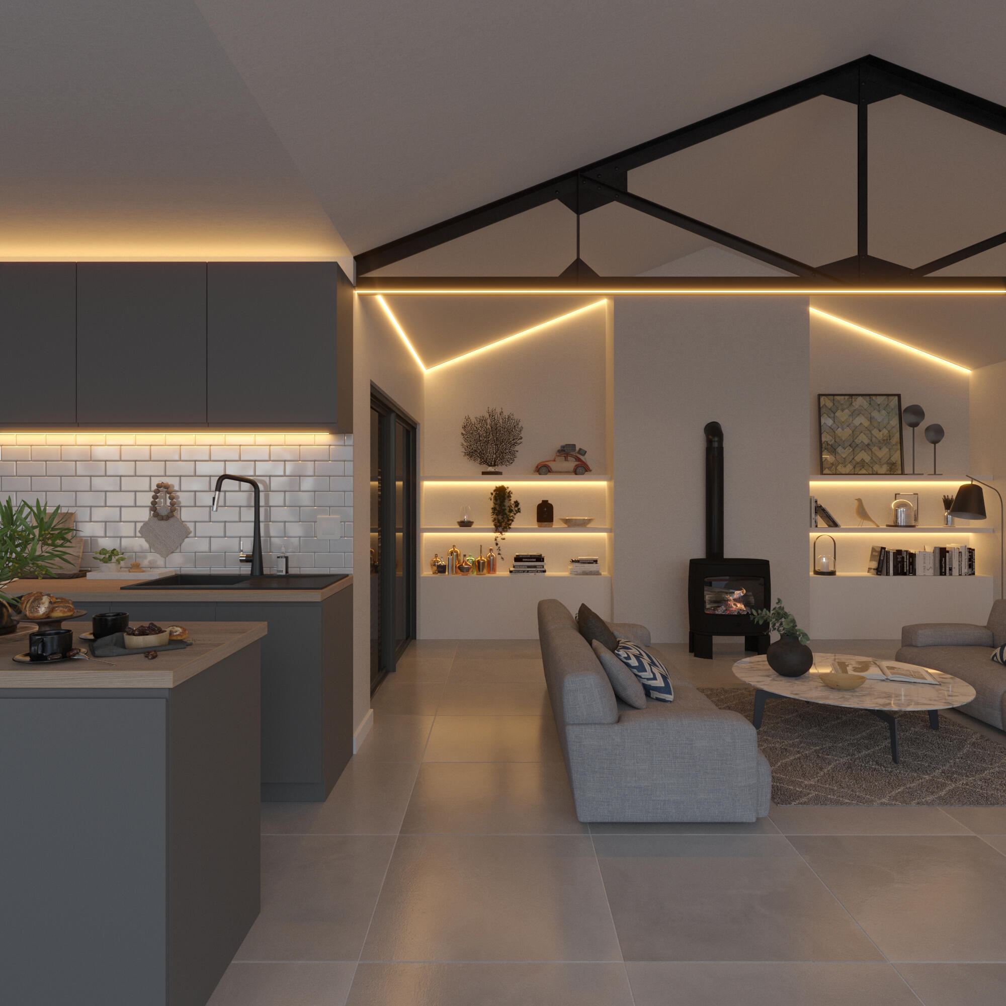 Taśma LED COB Cutflexi IP20 5 m INSPIRE - 8