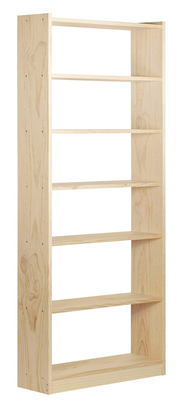 Estantería de madera en kit Gala color beige de 216.7x79.6x25cm