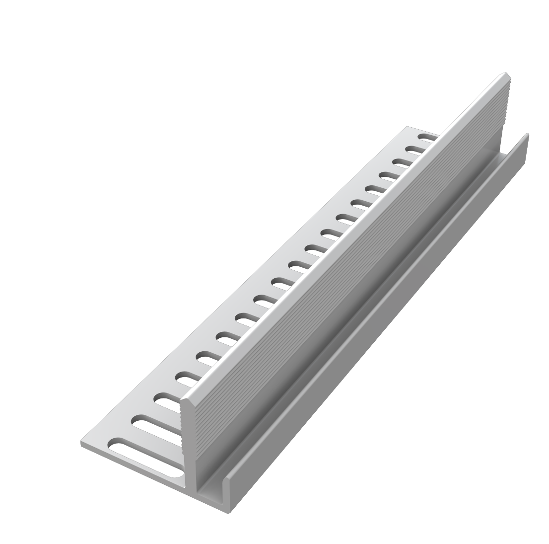 Profil de départ pvc 25 mm FREEFOAM blanc 3 m - 2