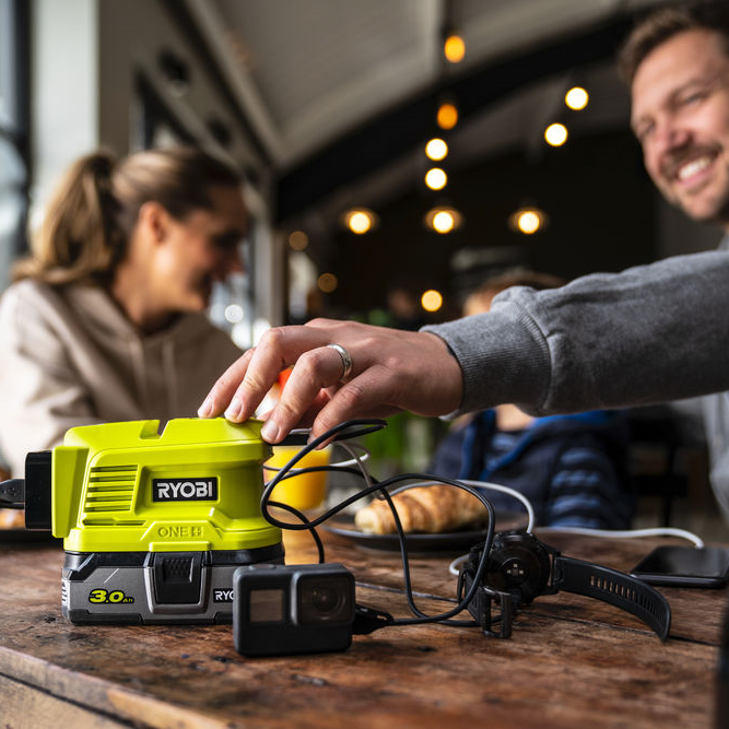 Transformateur RYOBI RY18BI150A-0, 18V, sans batterie - 9