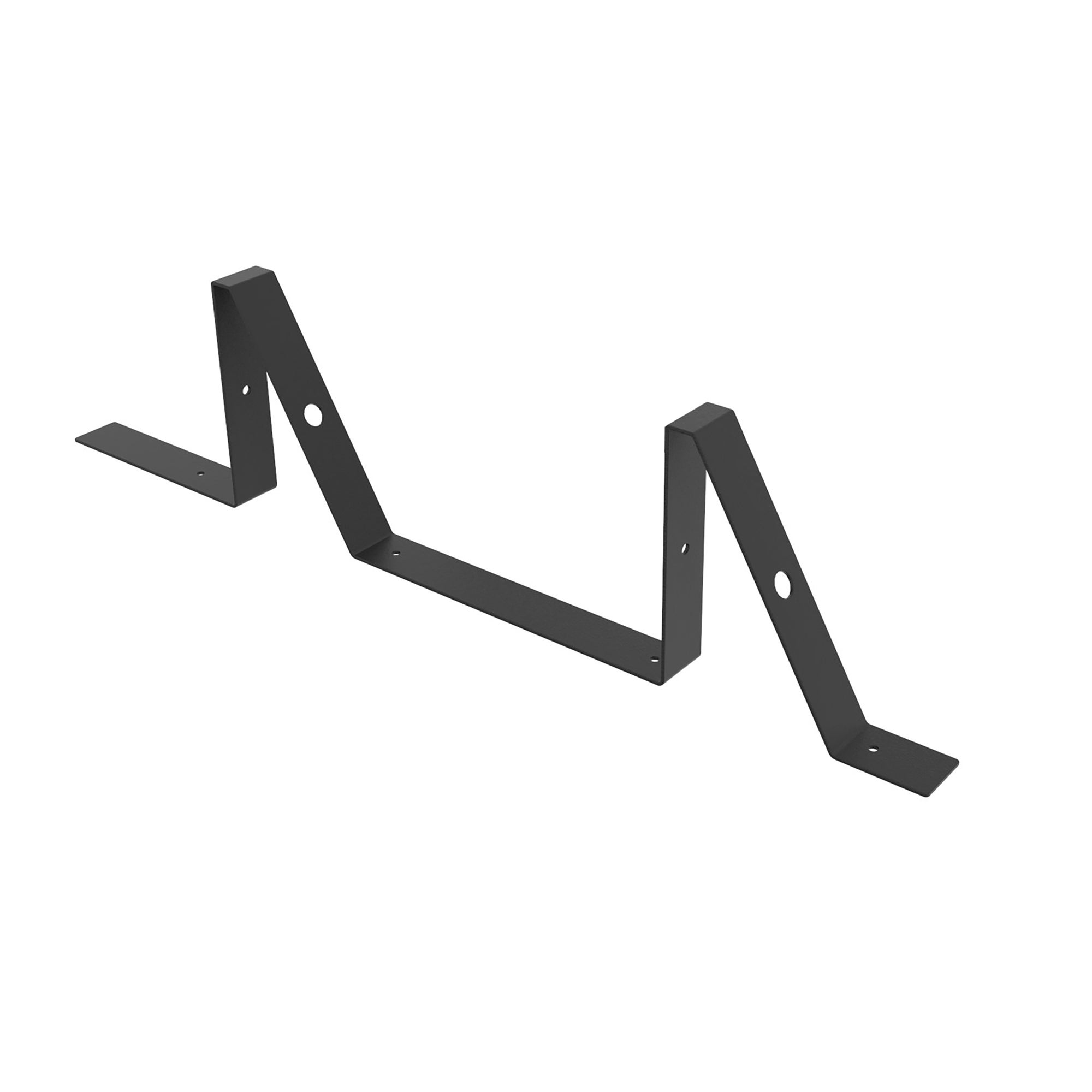 Escuadra decorativa eme negro epoxi