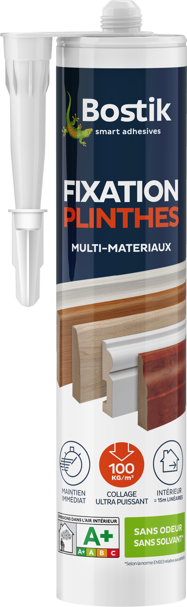 Colle fixation plinthes - BOSTIK