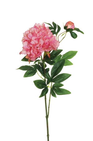 ASTRYAS 8 Peonie Artificiali Bianche In Seta | Bouquet Di Fiori Finti Per Matrimonio, Centrotavola E Decorazione Casa