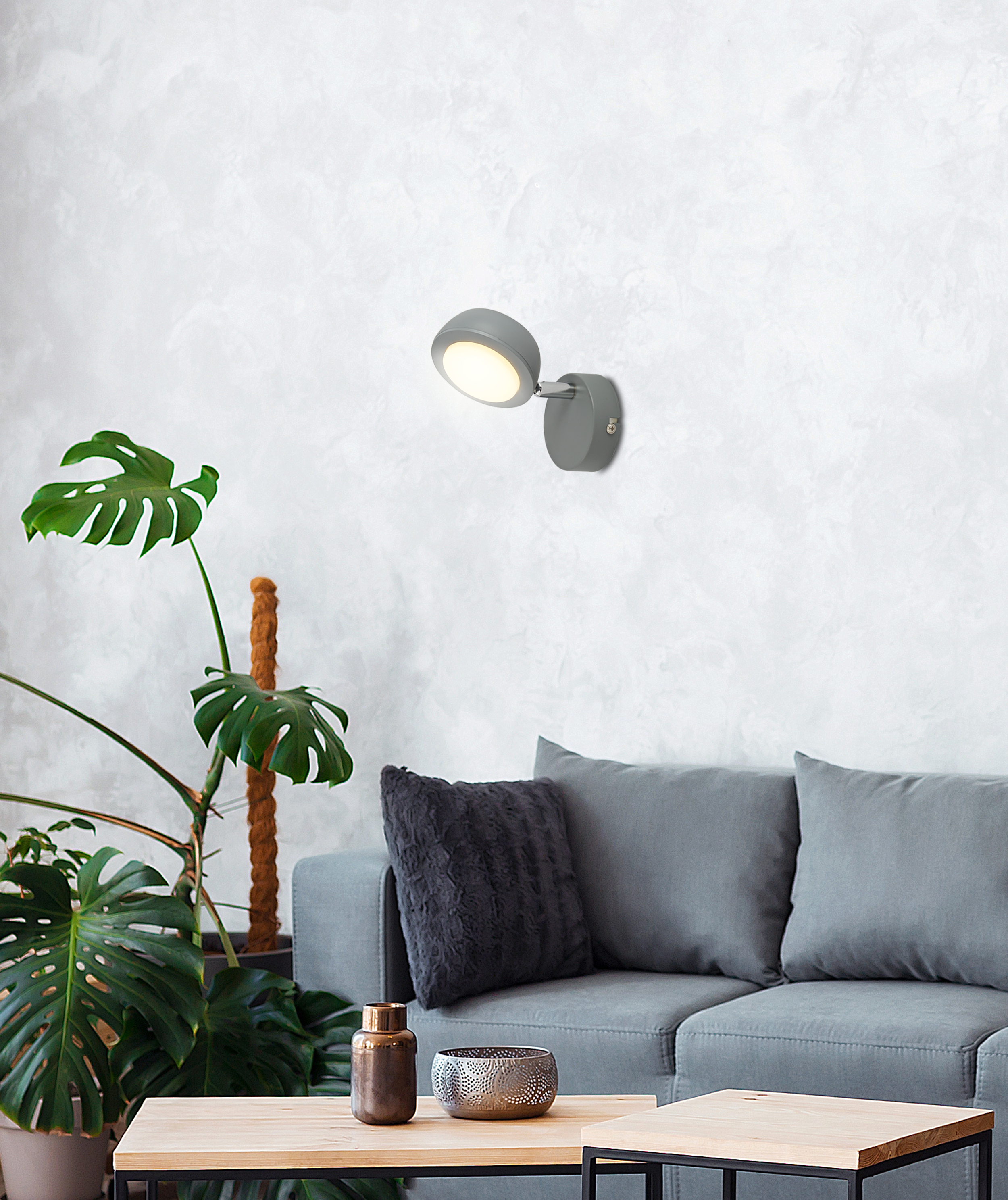 Reflektor Mild szary LED Candellux - 2