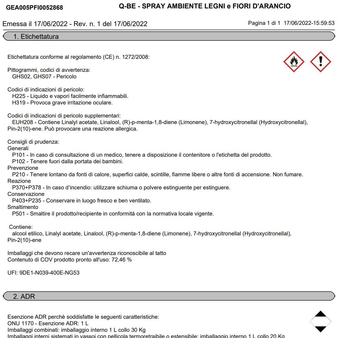 Deodorante per la casa legni & fiori d'arancia 150 ml - 2