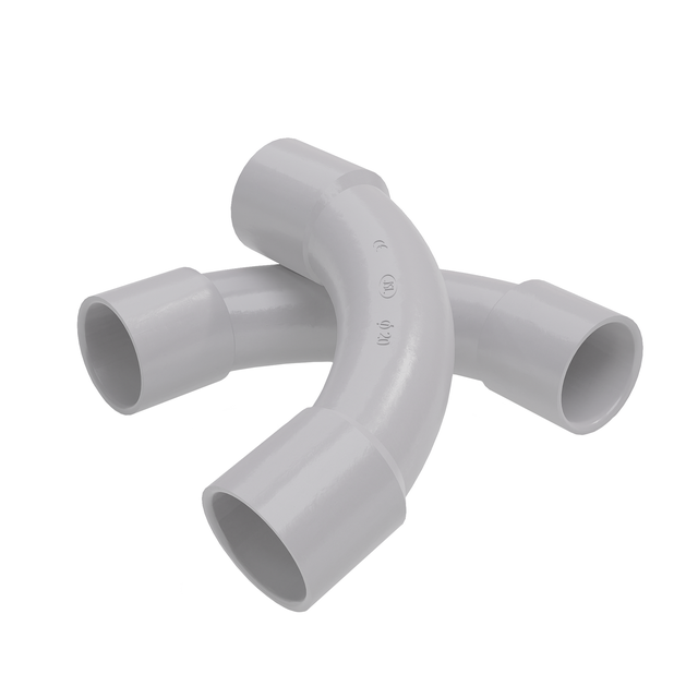 Curva JSL PVC TUBO VD16 CINZENTO LH