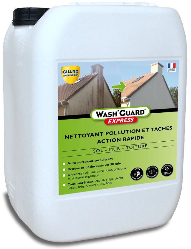 nettoyant polyvalent Wash'guard express GUARD INDUSTRIE 20L