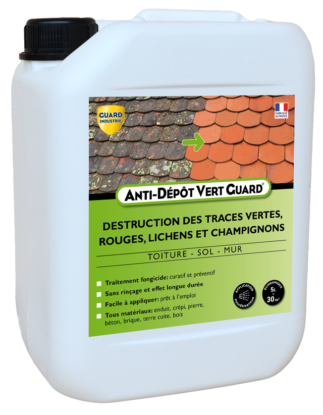 Traitement anti-dépôts verts GUARD INDUSTRIE, 5 L