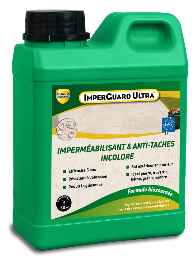 Imperméabilisant Sol biosourcé ultra GUARD INDUSTRIE 1L