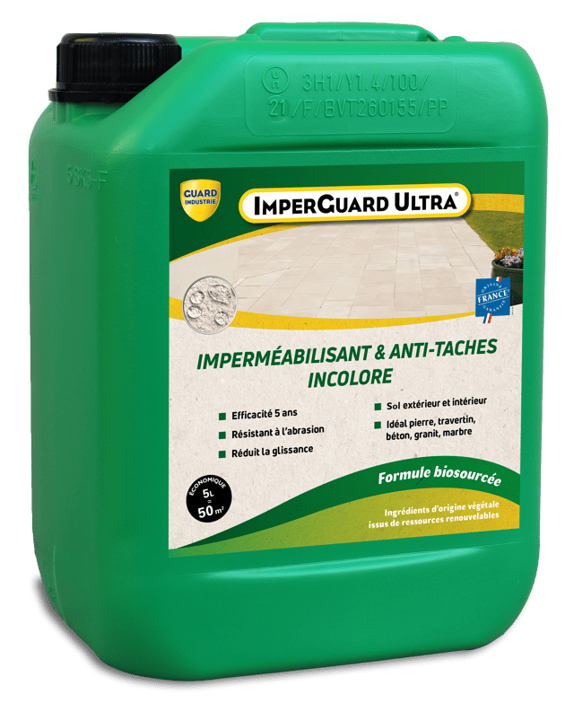 Imperméabilisant Sol biosourcé ultra GUARD INDUSTRIE 5L