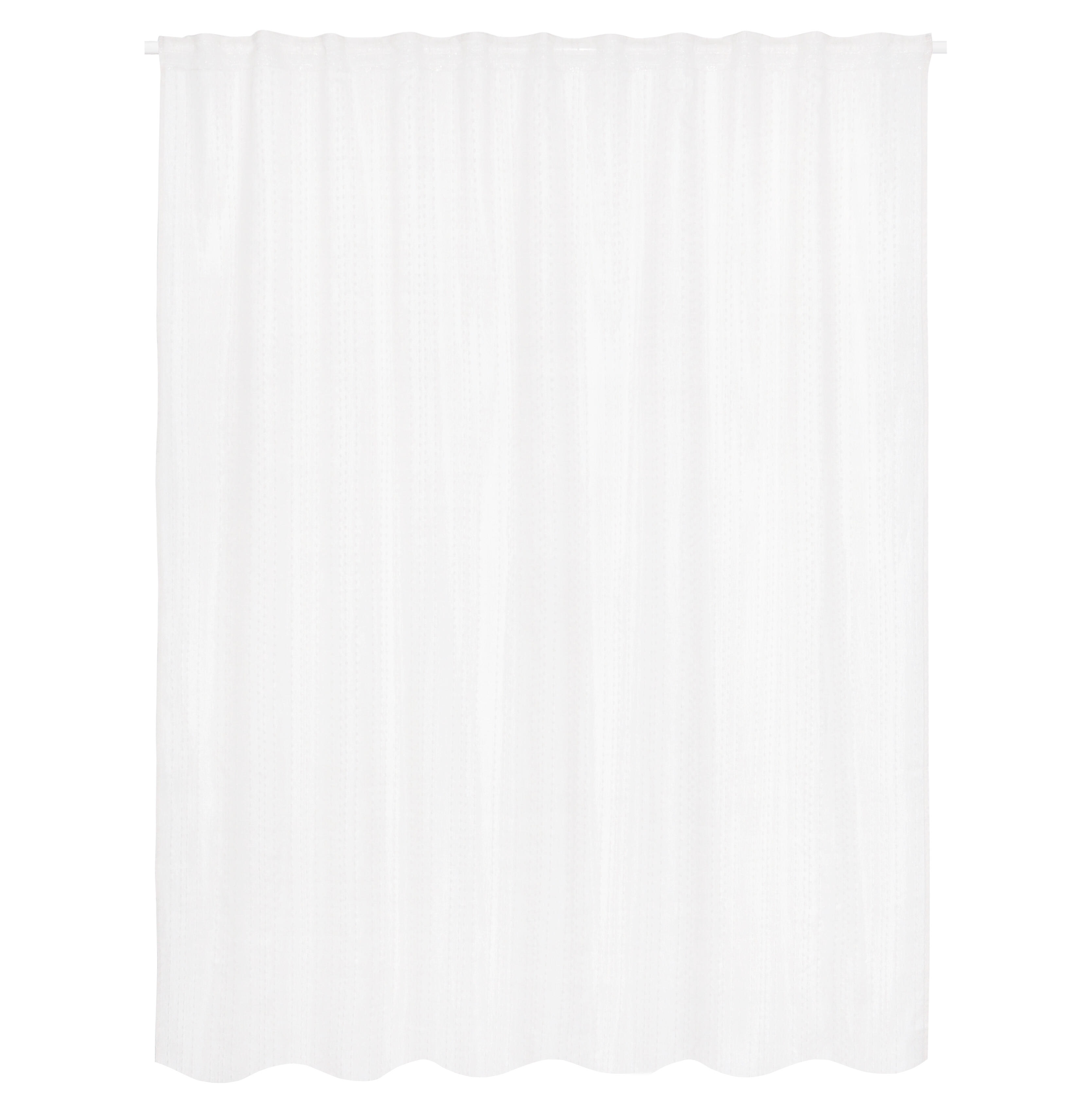 Tenda INSPIRE Livia bianco, fettuccia e passanti nascosti 200x280 cm - 6