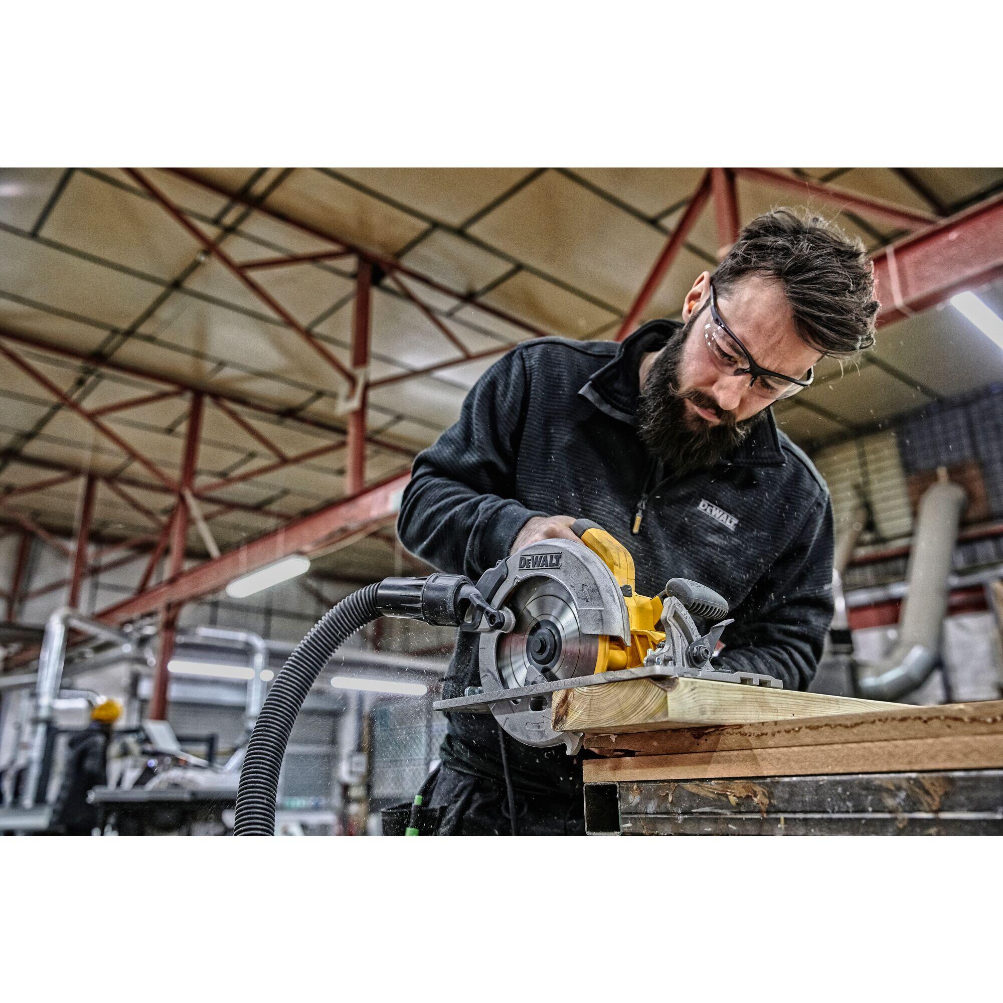 Scie circulaire Filaire DEWALT, 190mm 1600W en Coffret, DWE576K-QS - 3