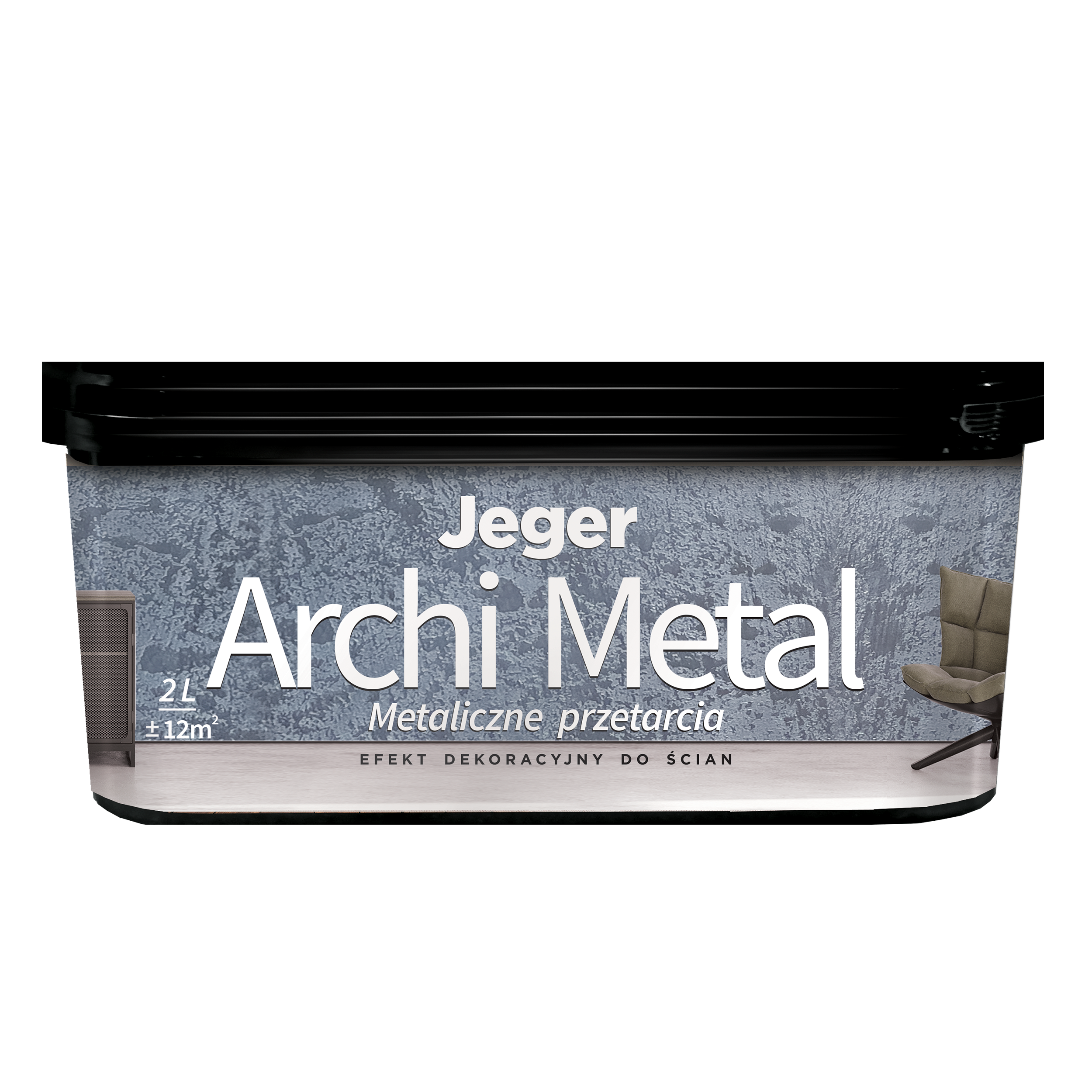 Efekt dekoracyjny Archi Metal 7 kg Jeger - 5