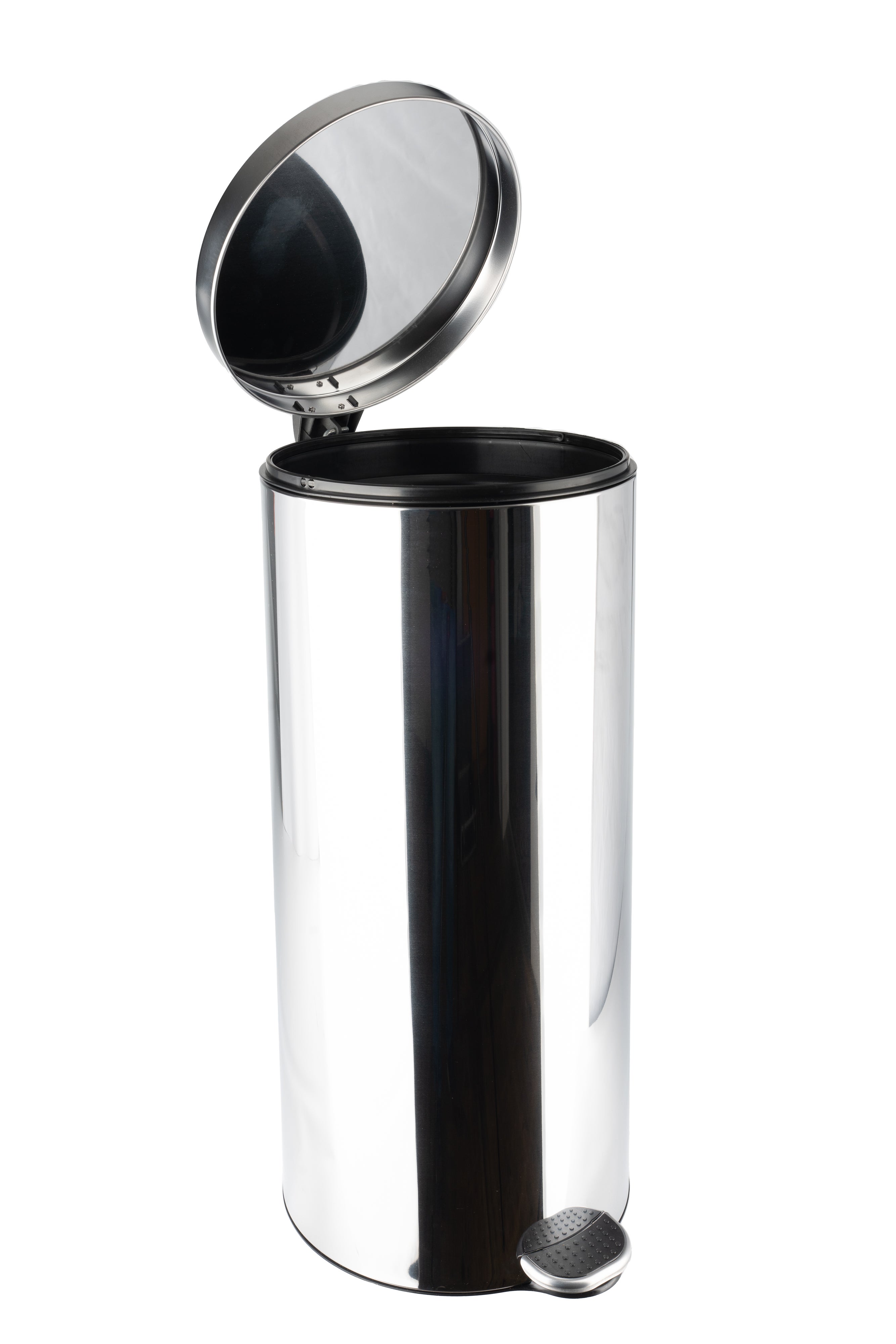 Poubelle de cuisine de cuisine 30L à pédale SELEKTA Selekta acier inoxydable chr - 5