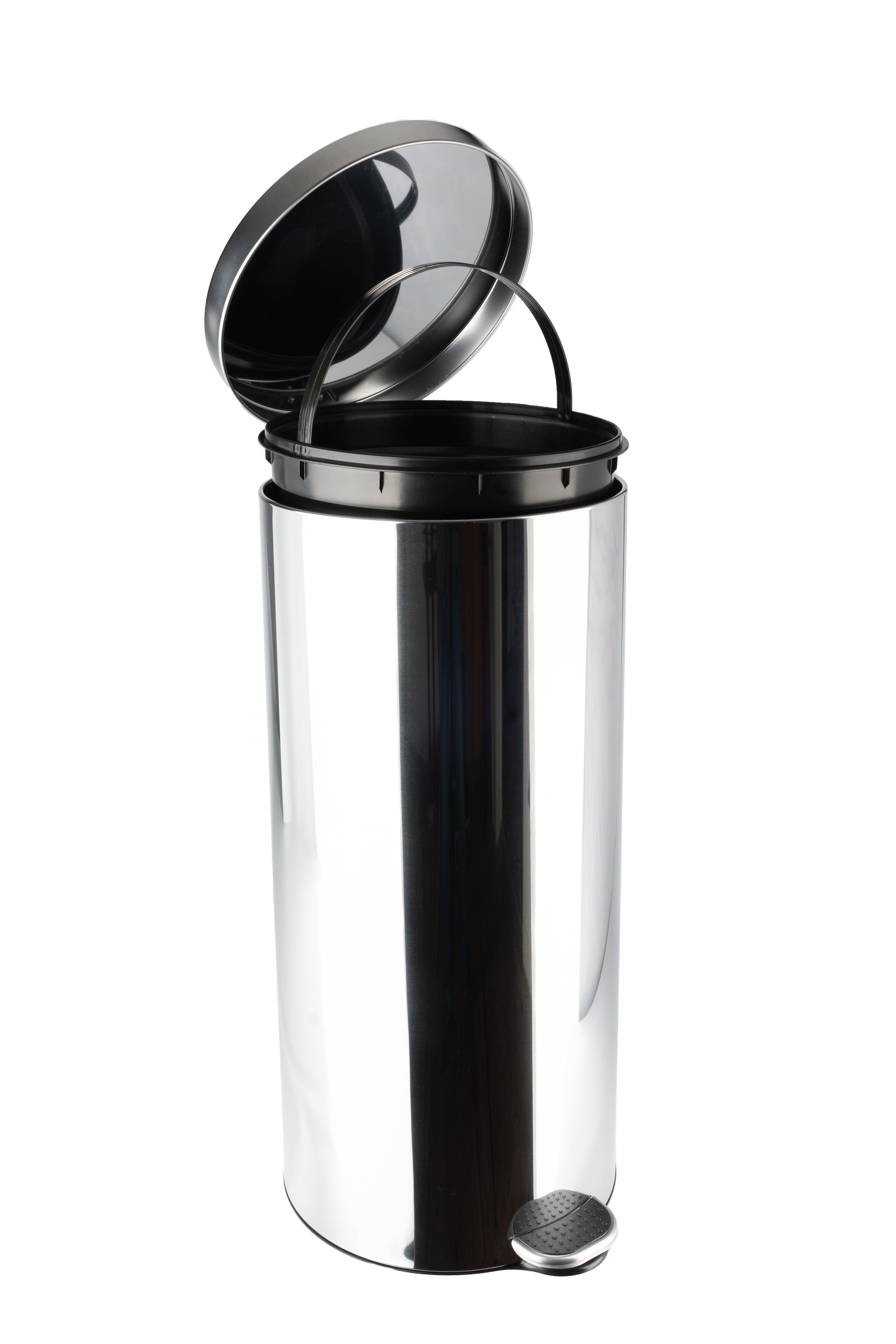 Poubelle de cuisine de cuisine 30L à pédale SELEKTA Selekta acier inoxydable chr - 4