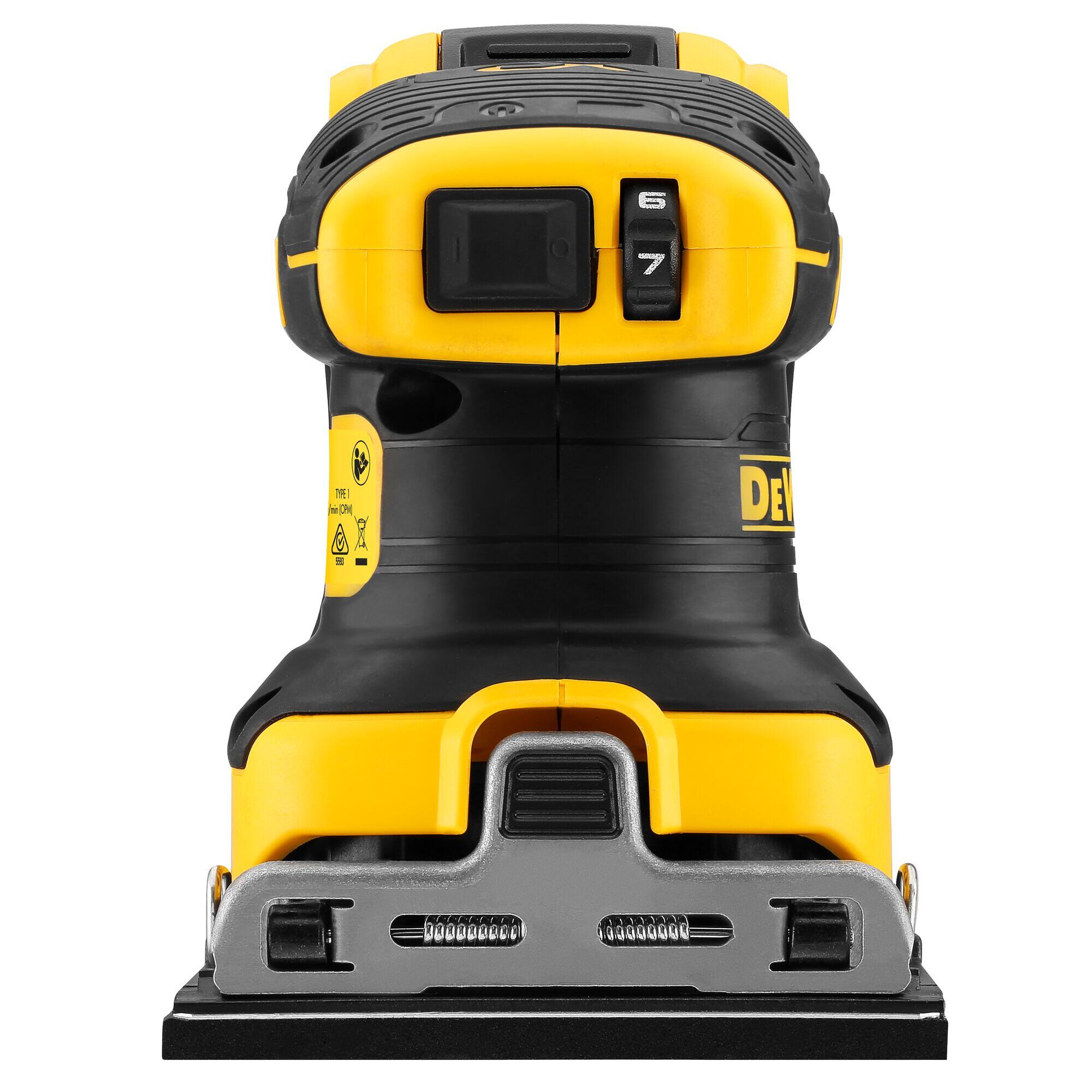 Lijadora orbital con cable DEWALT de  w - 9