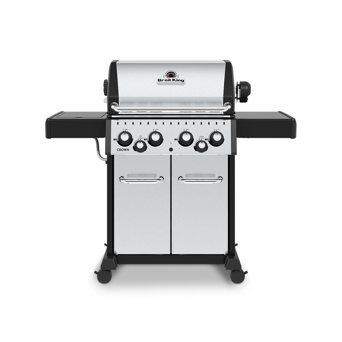 Barbacoa de gas broil king crown de 6 quemadores y 18.5 kw de potencia recomendado para más de 10 personas