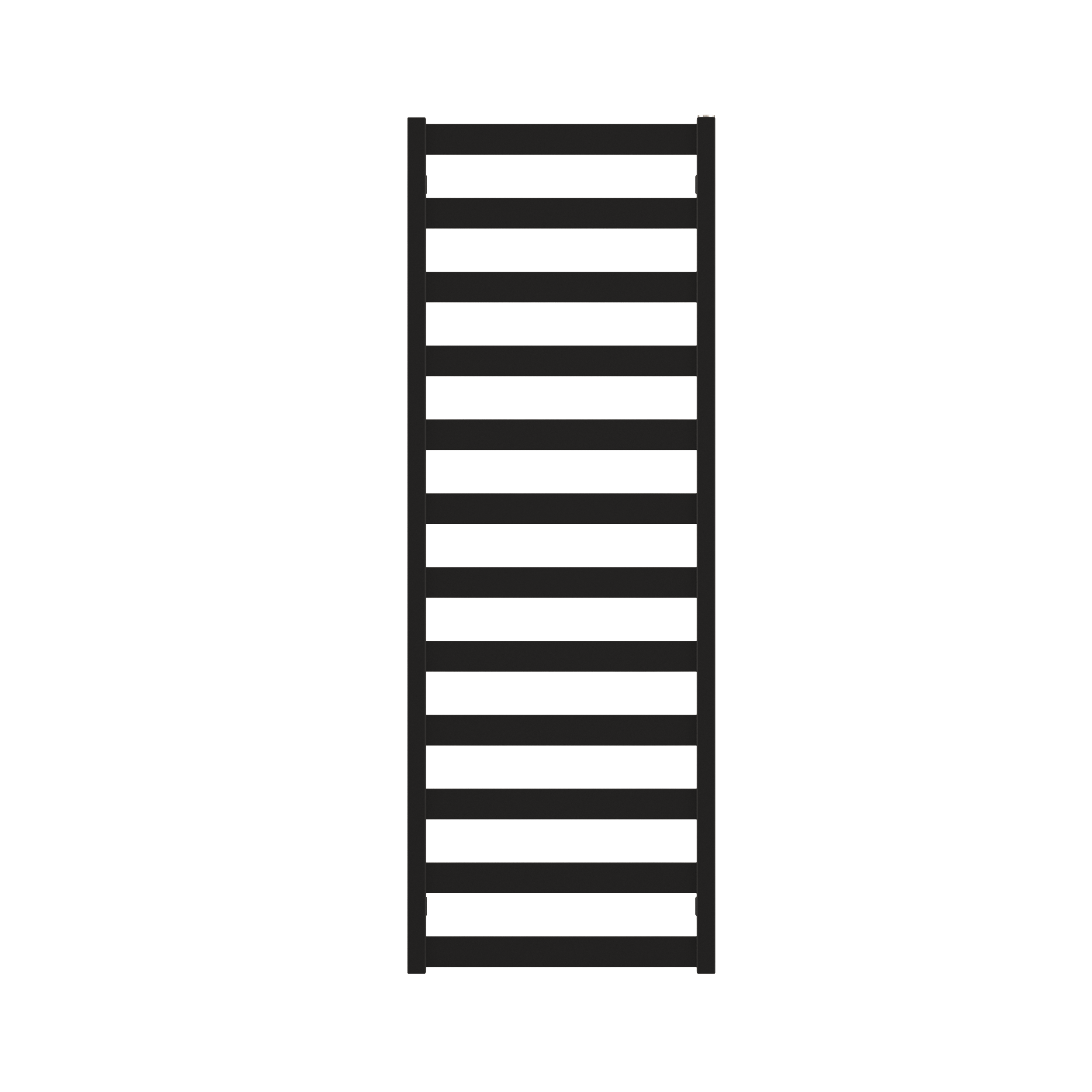 Grzejnik V150 139x50 cm czarny 512W Roz 47cm 6 Bar TERMA