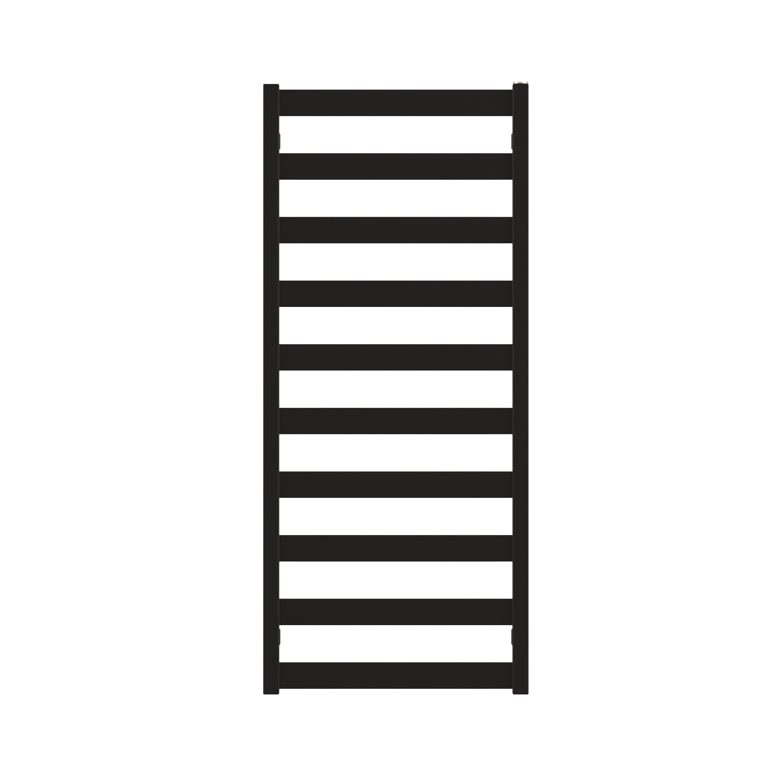Grzejnik V150 115x50 cm czarny 433W Roz 47cm 6 Bar TERMA