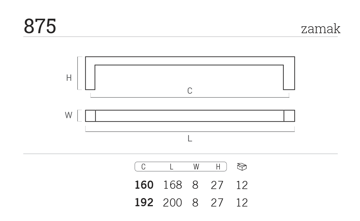 4 Puxadores para móvel Nesu mod latão acetinado 192mm - 3